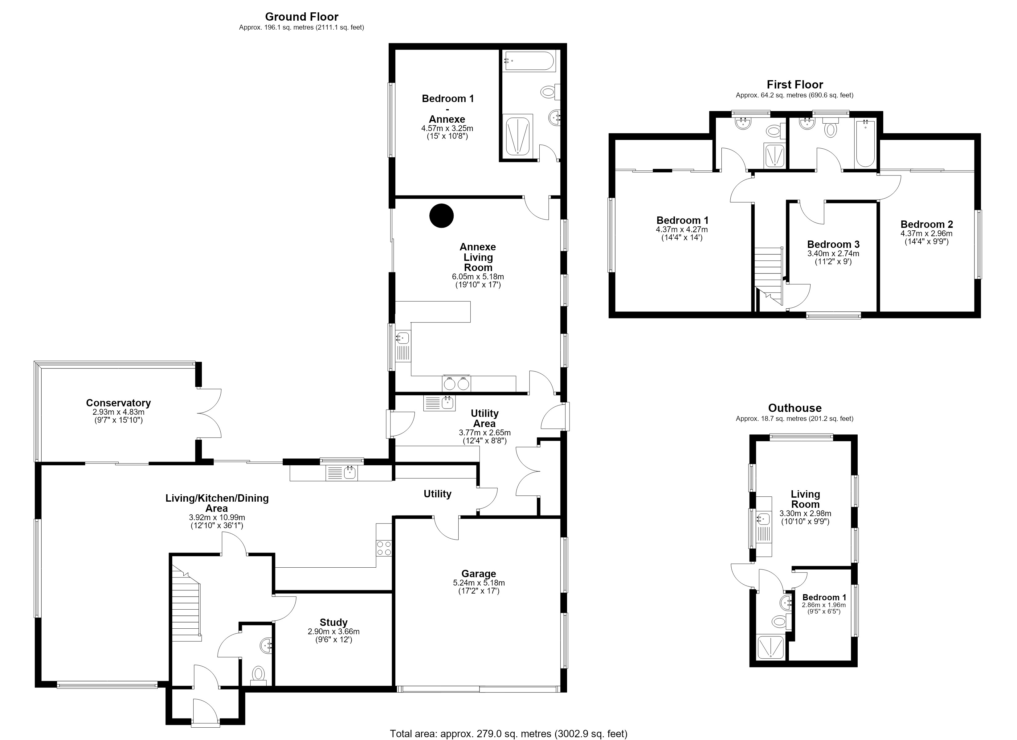 Larchwood, 6, Wellhead Lane, Westbury floorplan