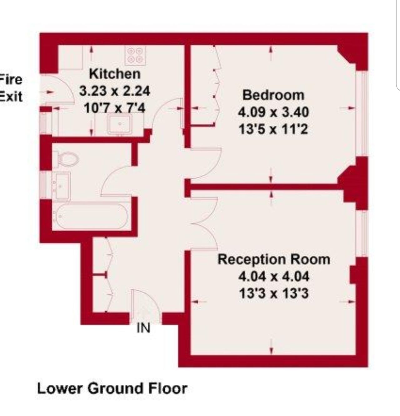 0 Bedrooms Studio to rent in Hatherley Grove, London W2