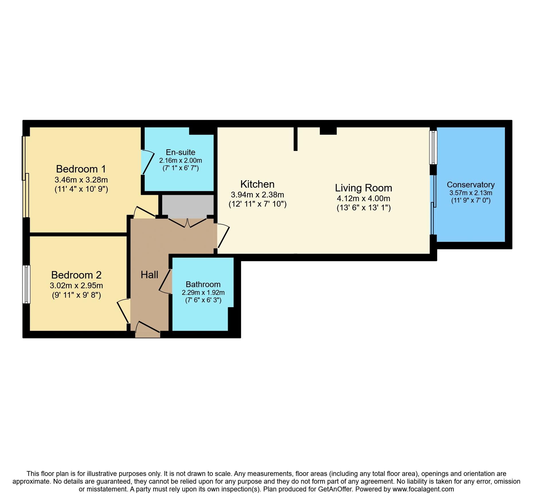 28 Waters Edge, Youngman Place, Taunton floorplan