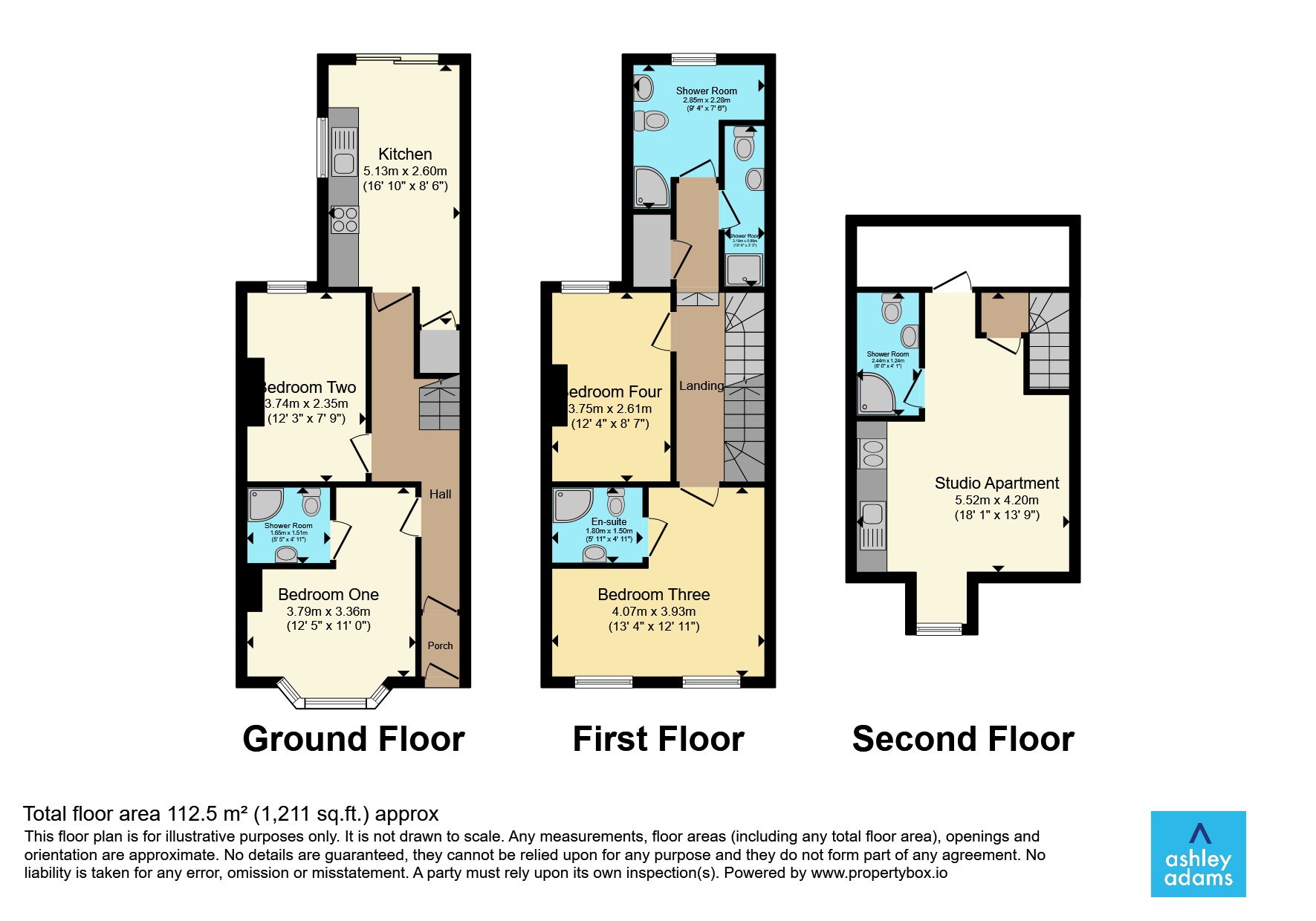 81, Curzon Street, Derby floorplan