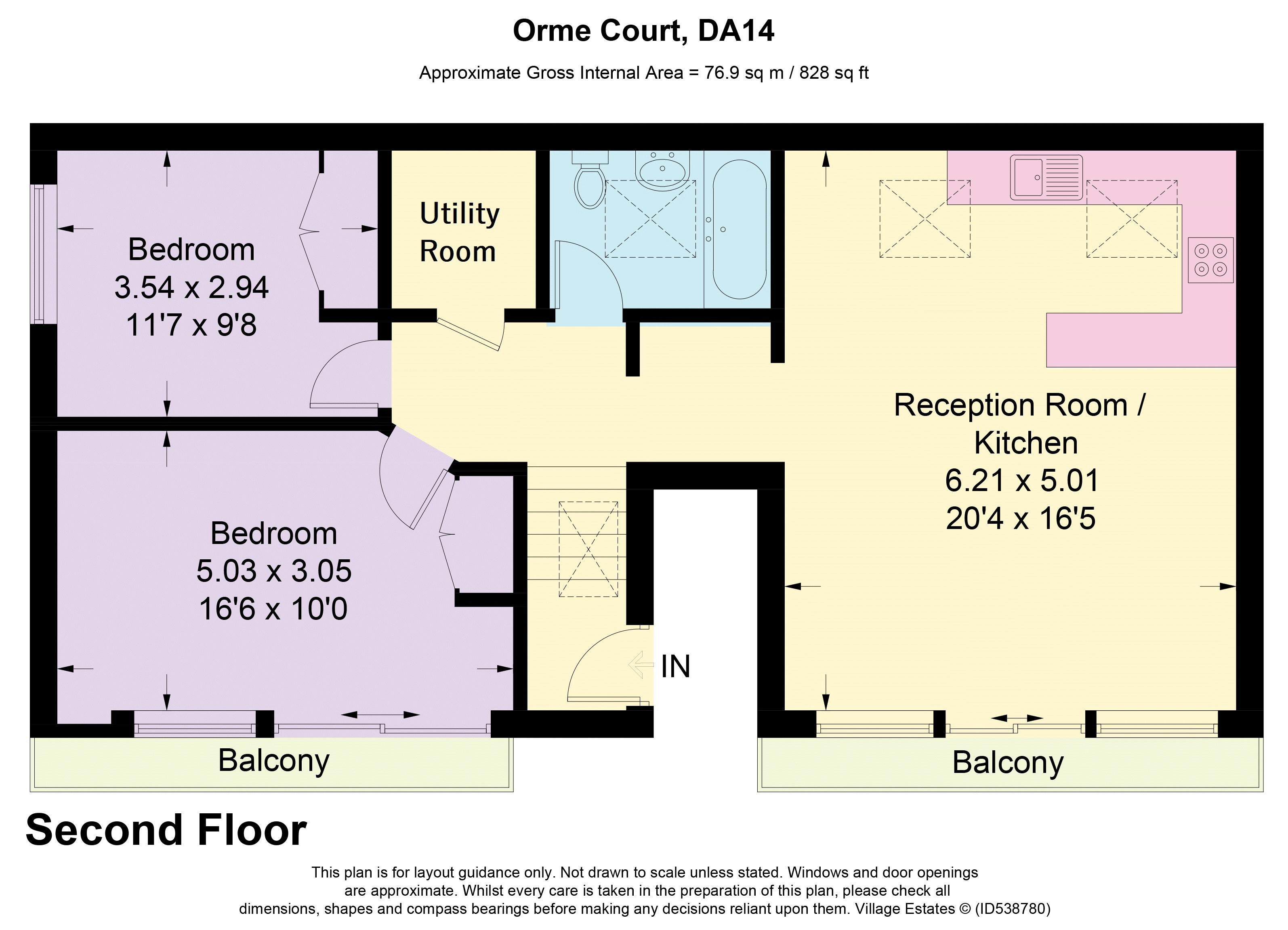 Orme Court, The Crescent, Sidcup DA14, 2 bedroom flat for sale 57960954 PrimeLocation