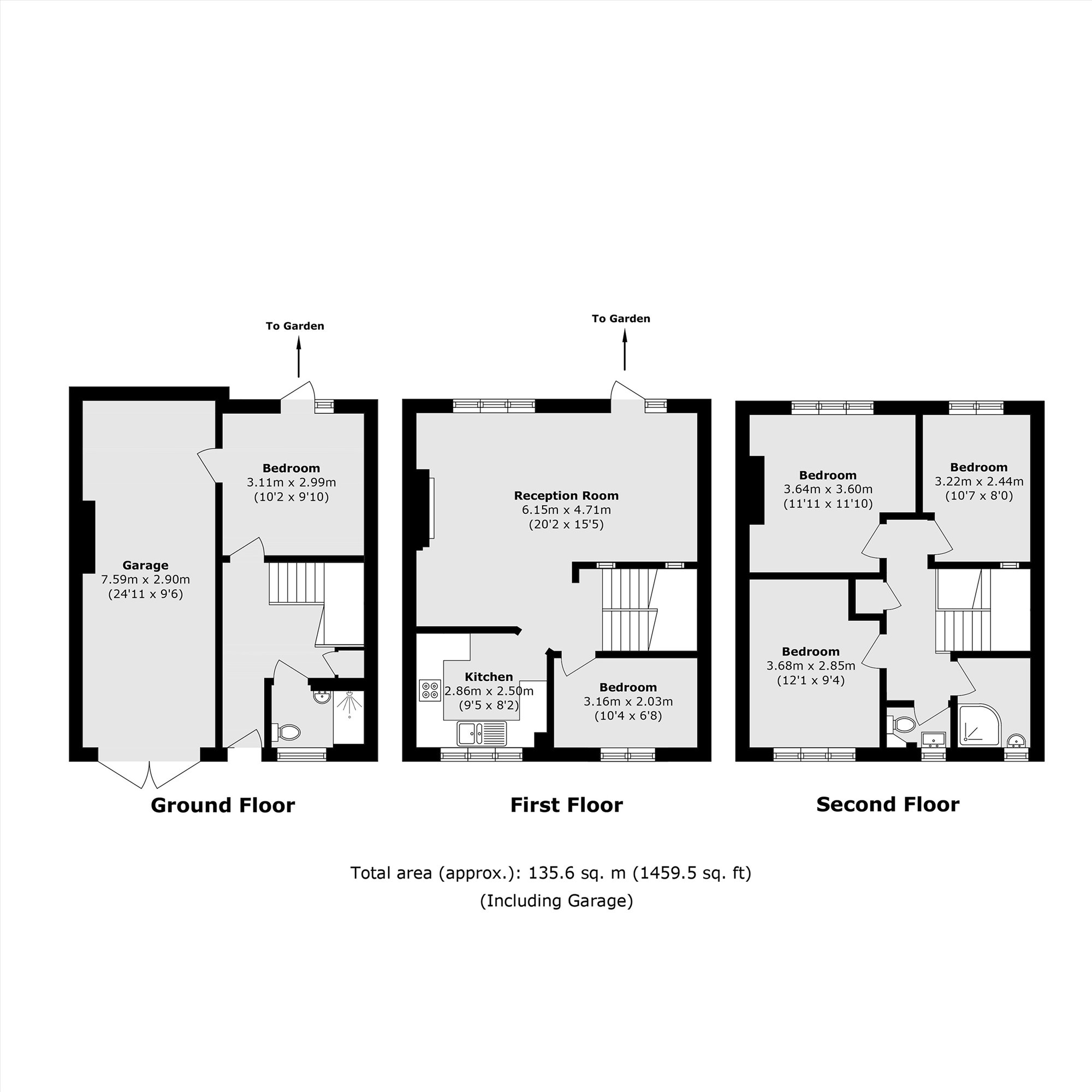 21, Lawn Terrace, London floorplan
