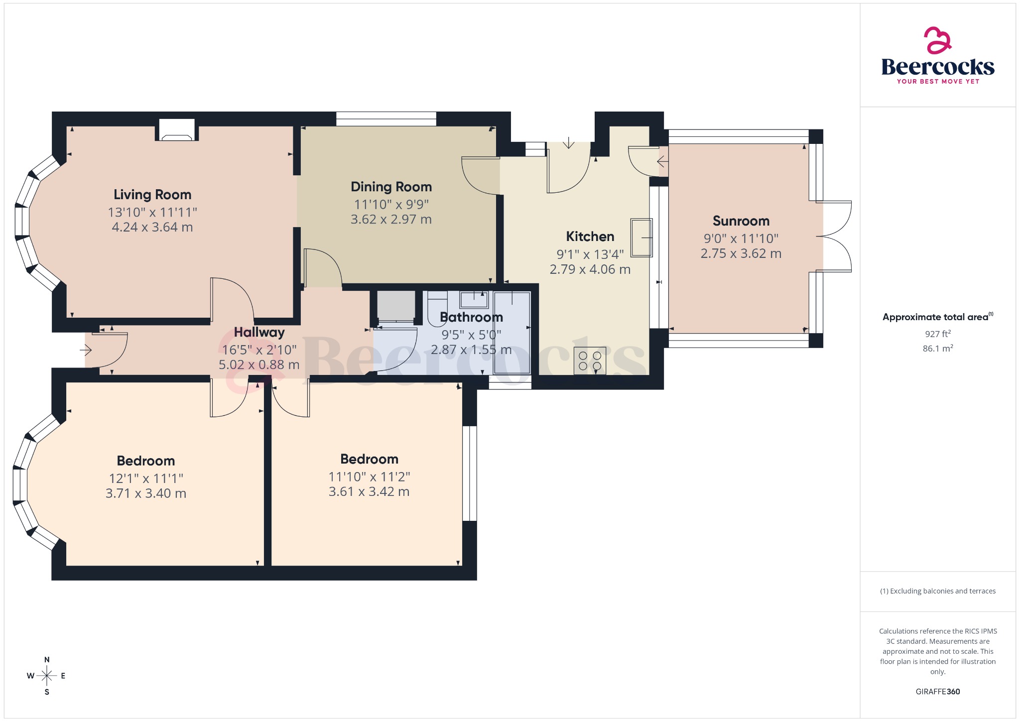 231 Hull Road, Woodmansey, East Riding of Yorkshire floorplan