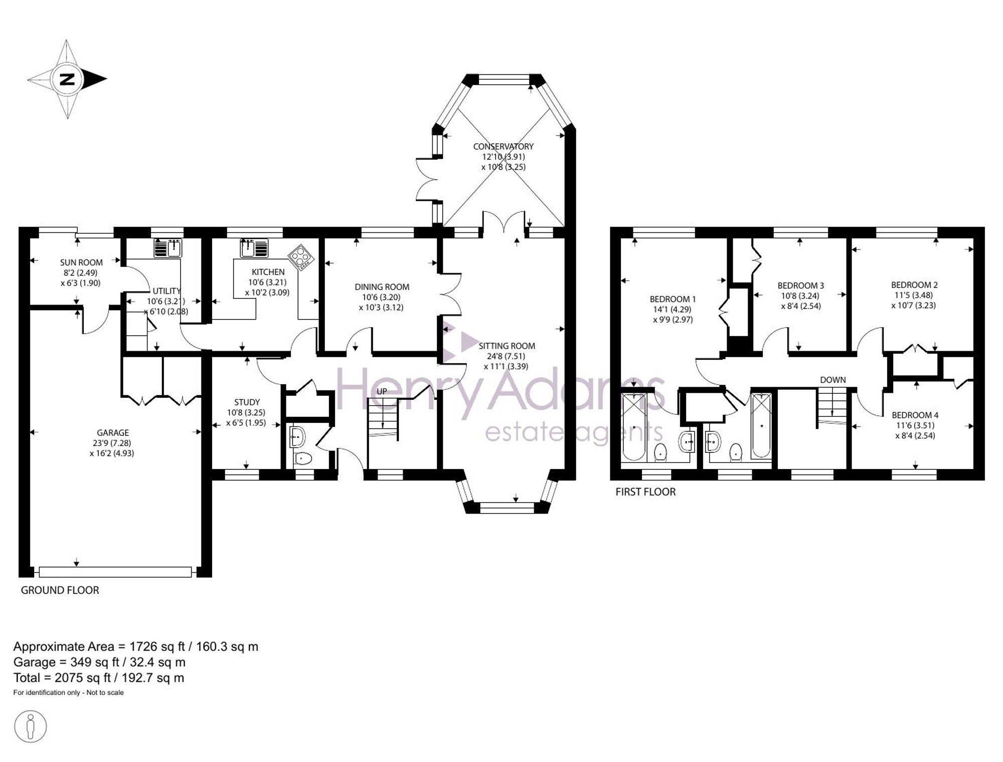 8, Stanton Drive, Chichester, PO19 floorplan