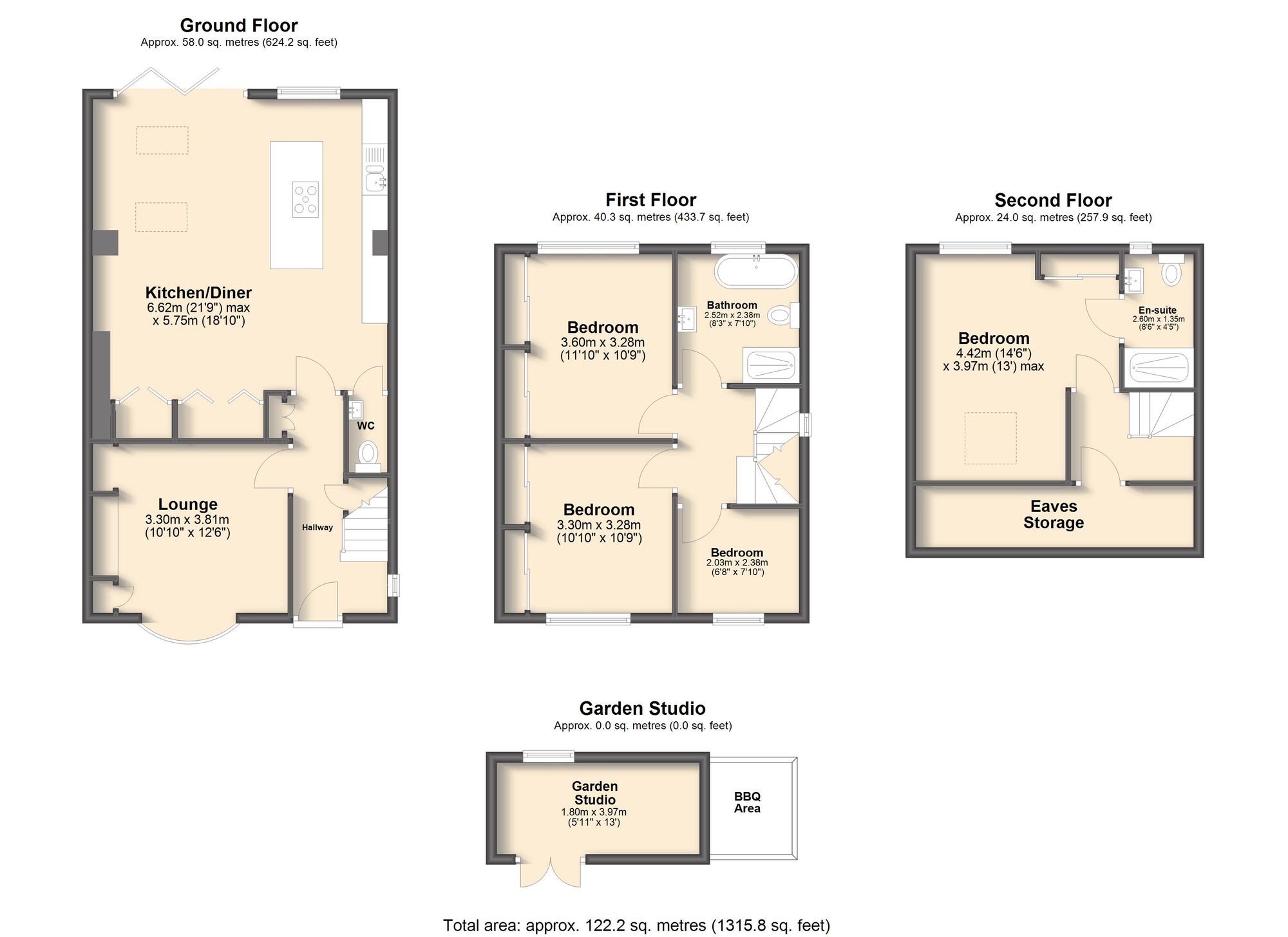 165 Sandygate Road, Sheffield floorplan