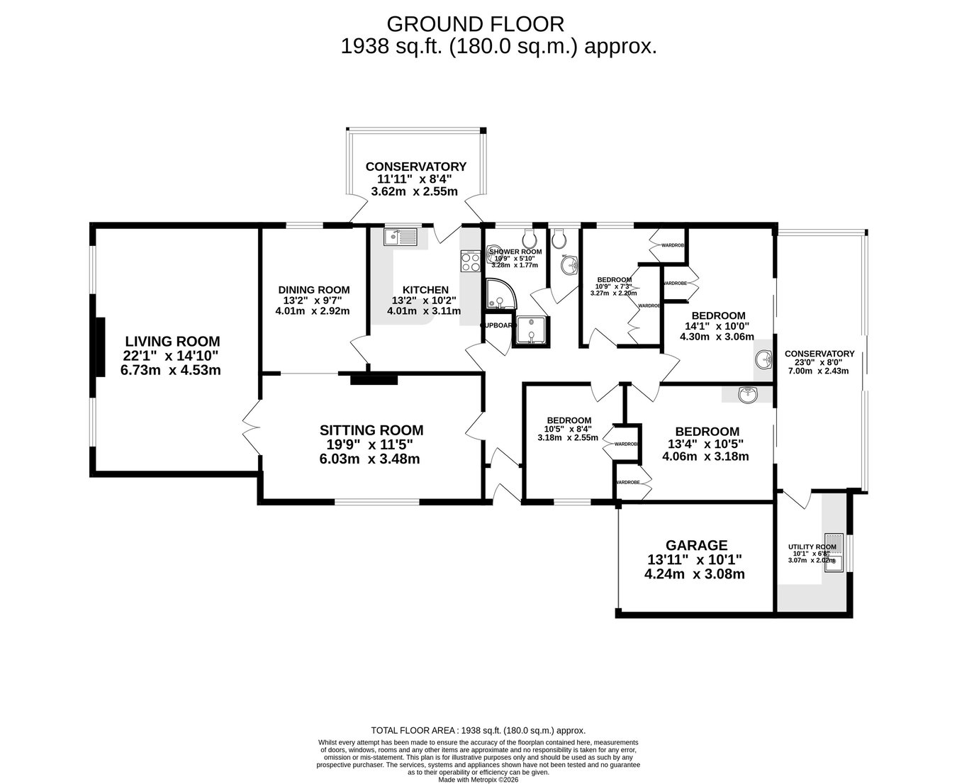 12, Maescelyn, Brecon floorplan