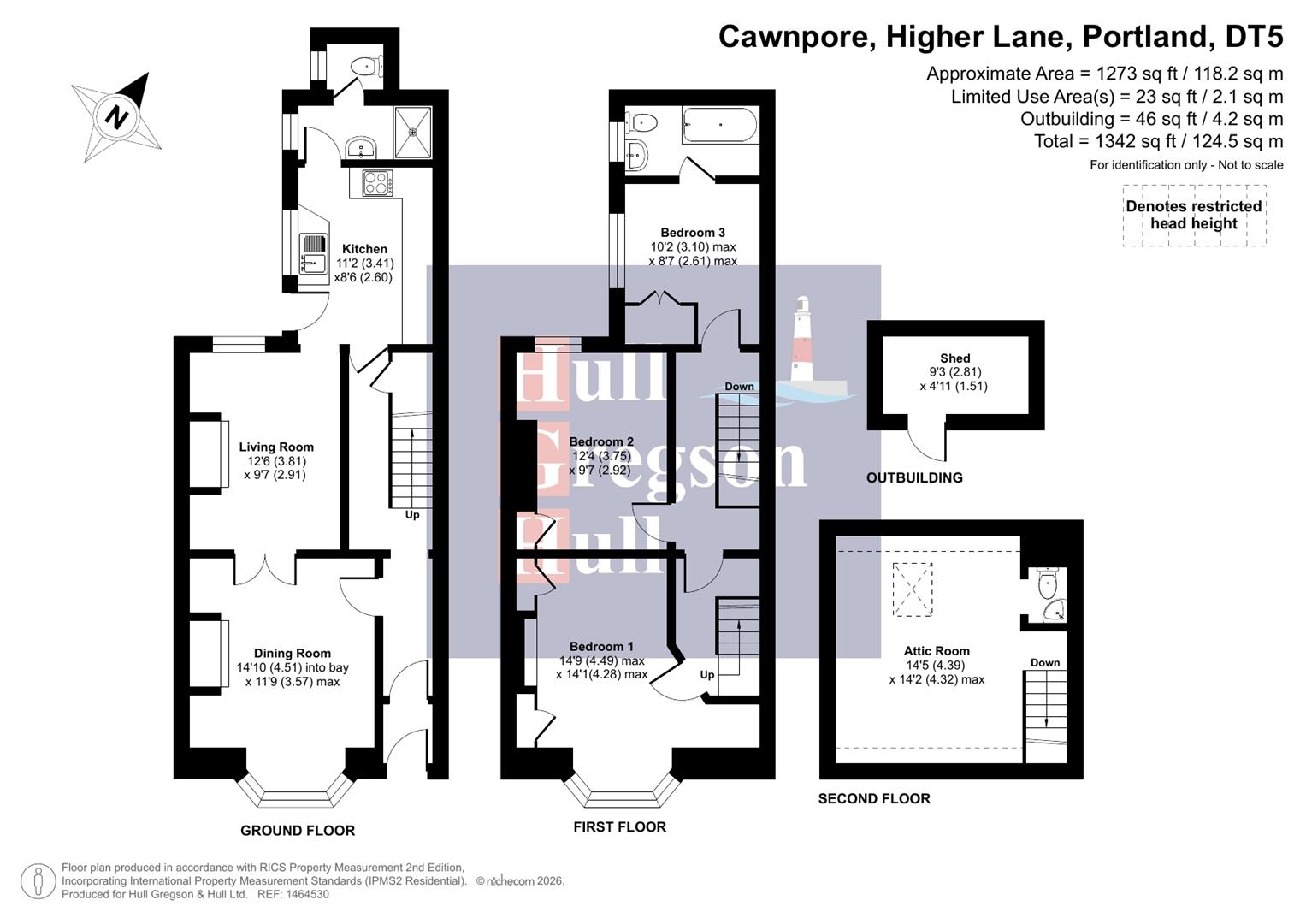 Cawnpore, Higher Lane, Portland floorplan