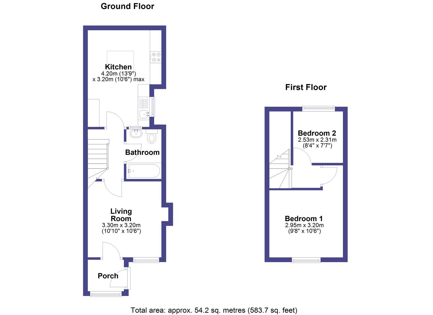 1 Aplands, Gold Hill, Blandford Forum floorplan