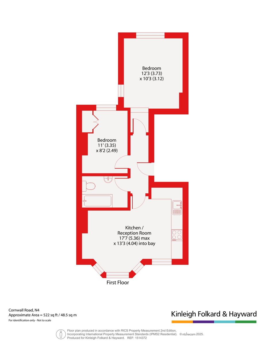 Cornwall Road, London floorplan