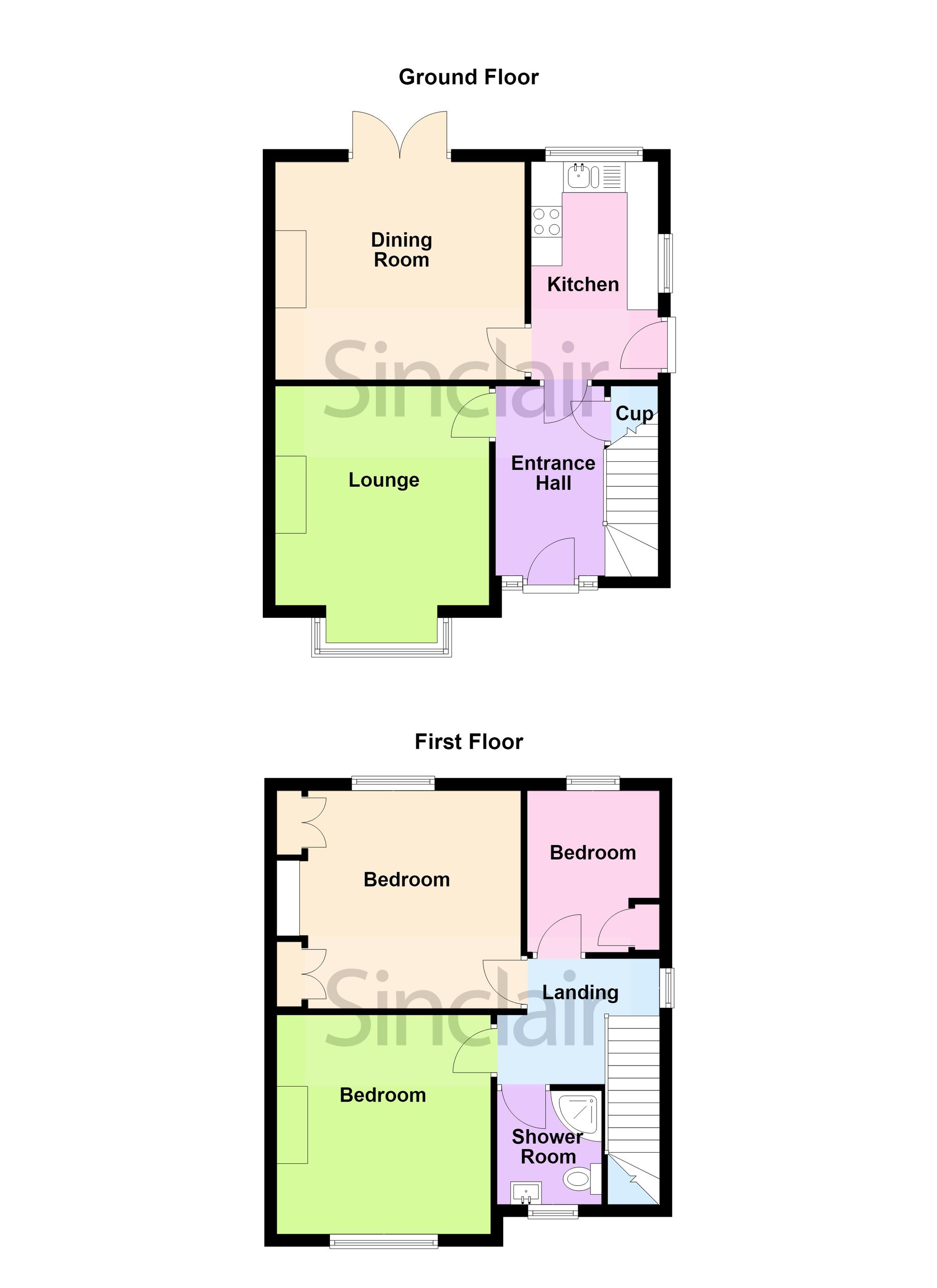 216 Thornborough Road, Coalville floorplan