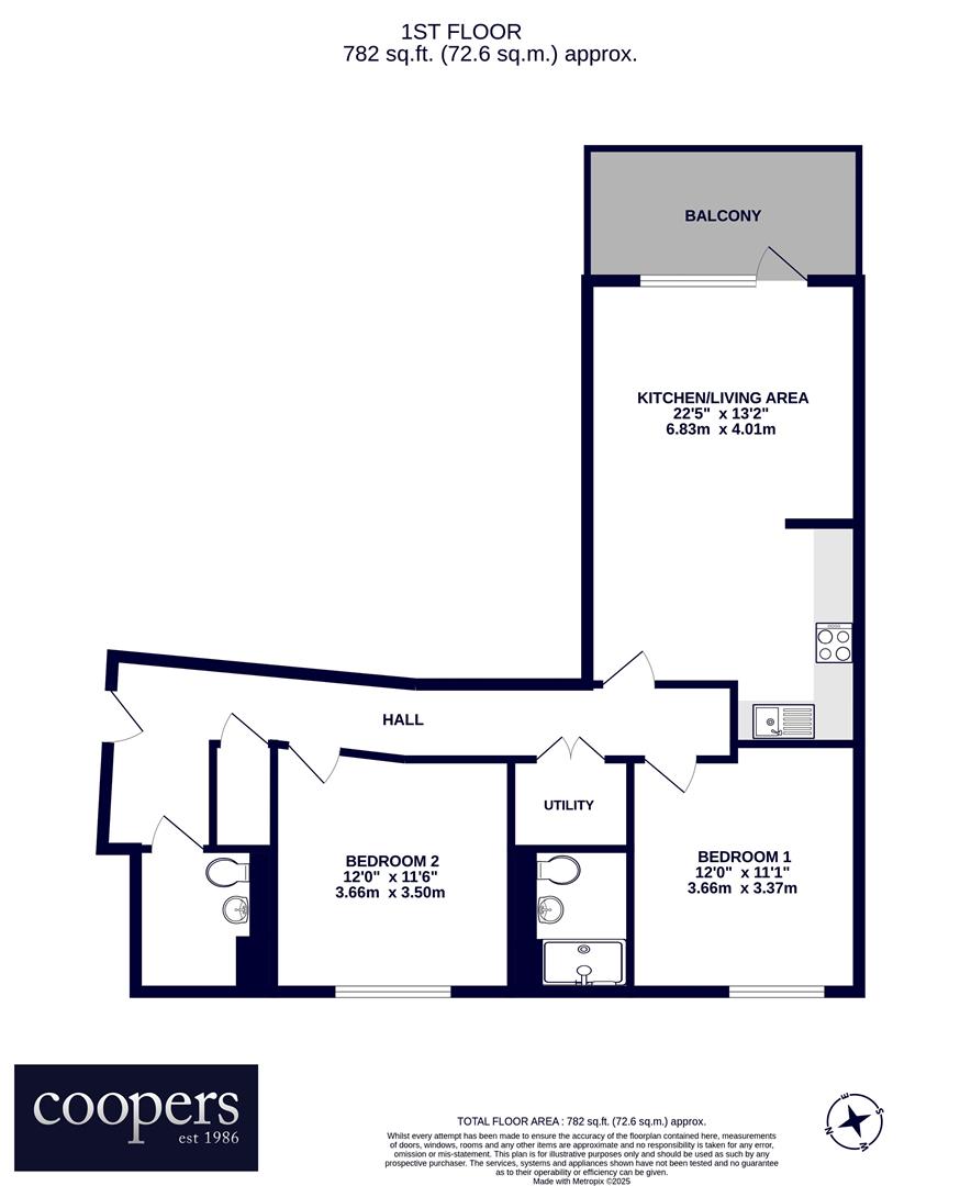 6, Croxley Court, 4 Garnet Place, West Drayton floorplan