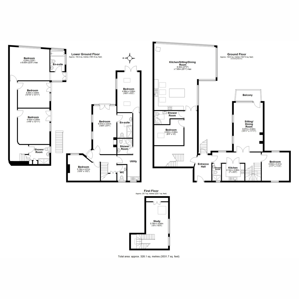Beacon Boathouse, South Town, Dartmouth floorplan