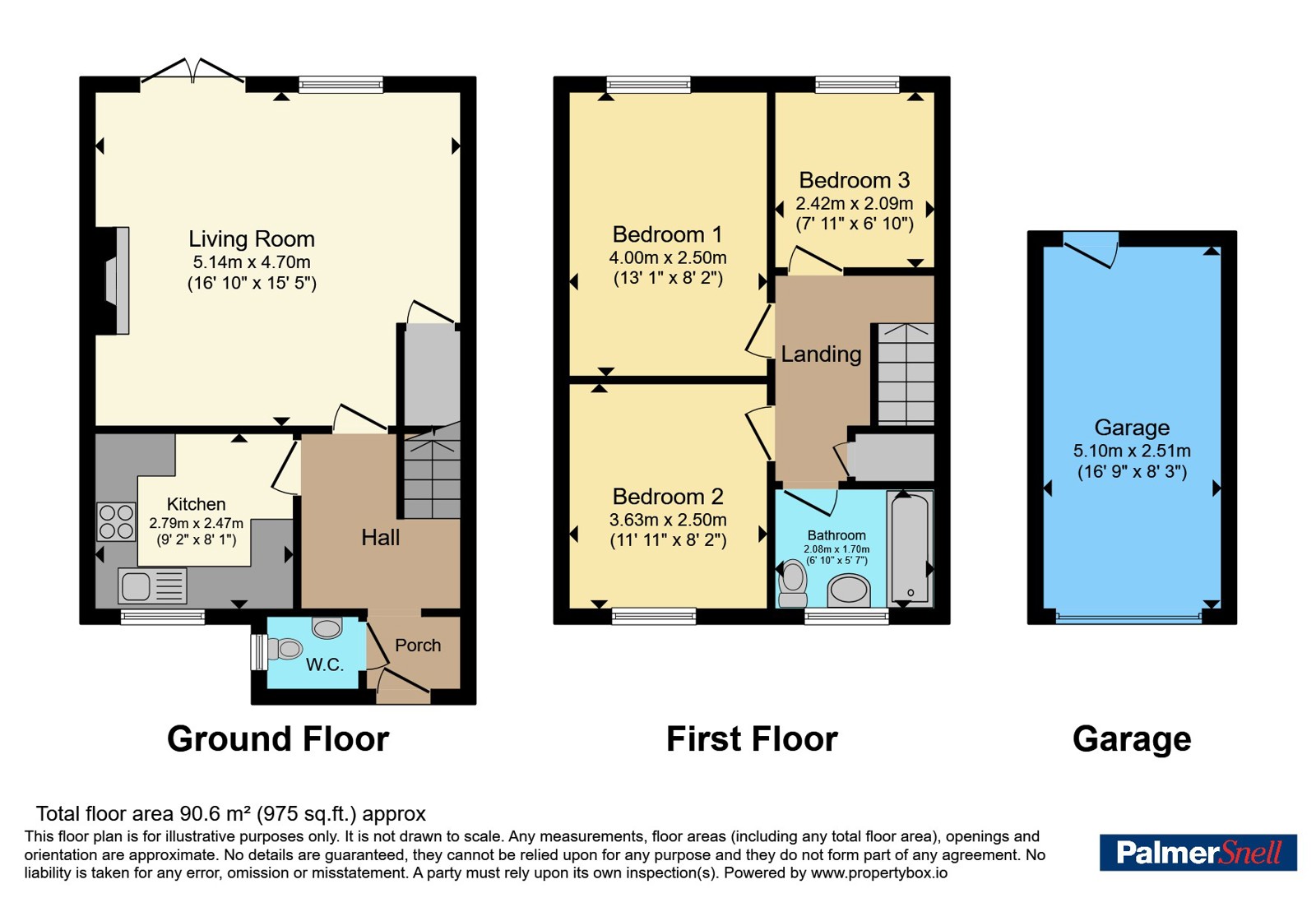 65, Bovington Close, Poole floorplan