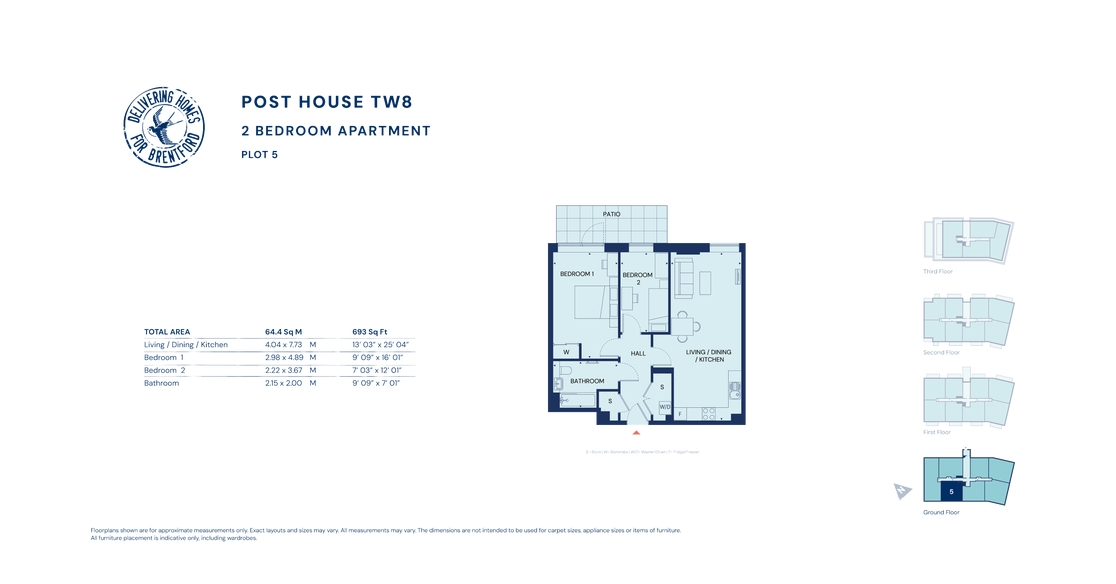 Plot 5, London Road, Brentford floorplan
