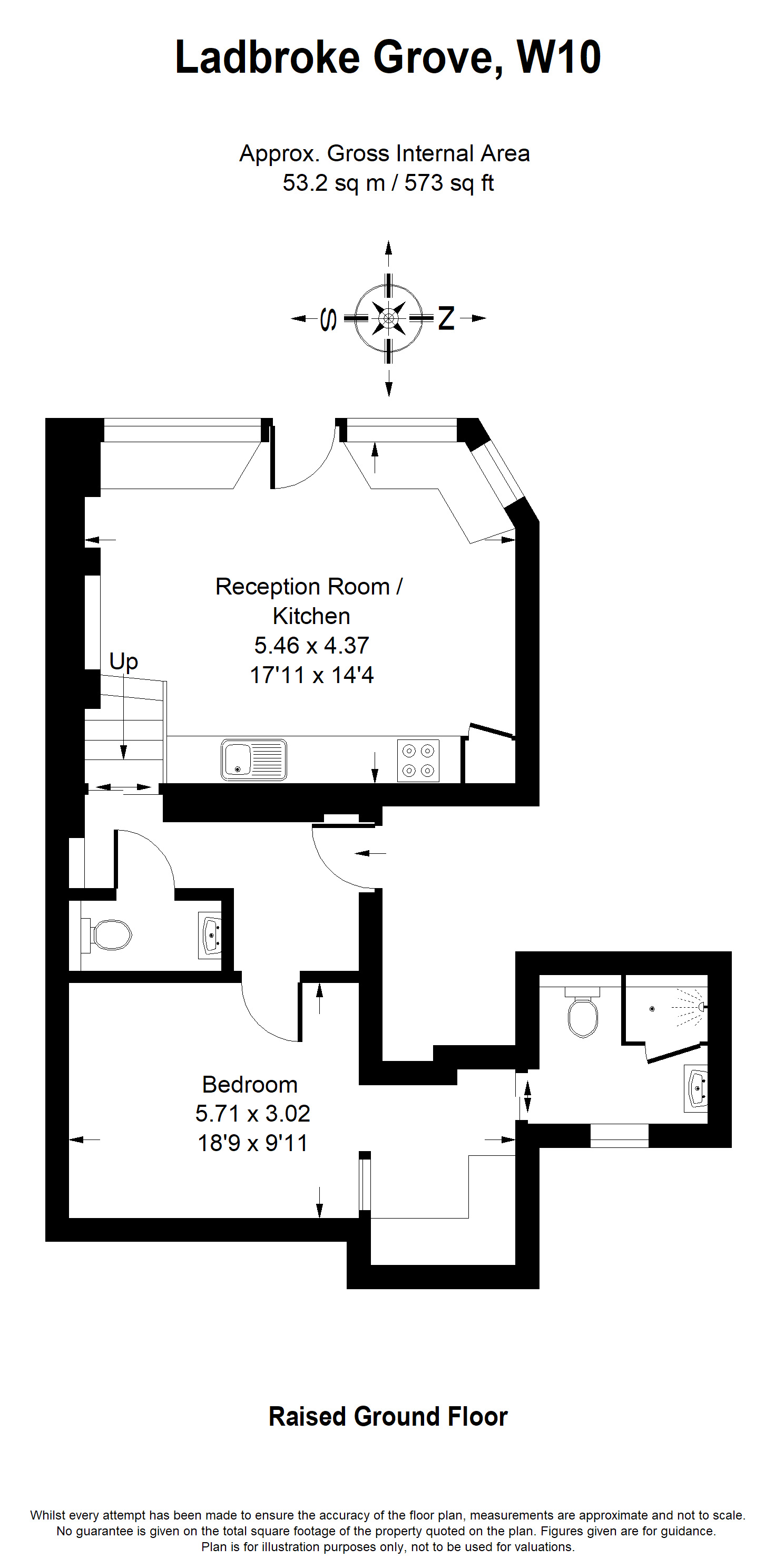 1 Bedrooms Flat to rent in Ladbroke Grove, London W10