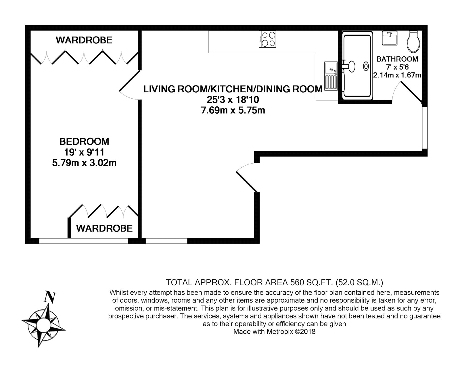 1 Bedrooms Flat to rent in Maygrove Road, West Hampstead NW6