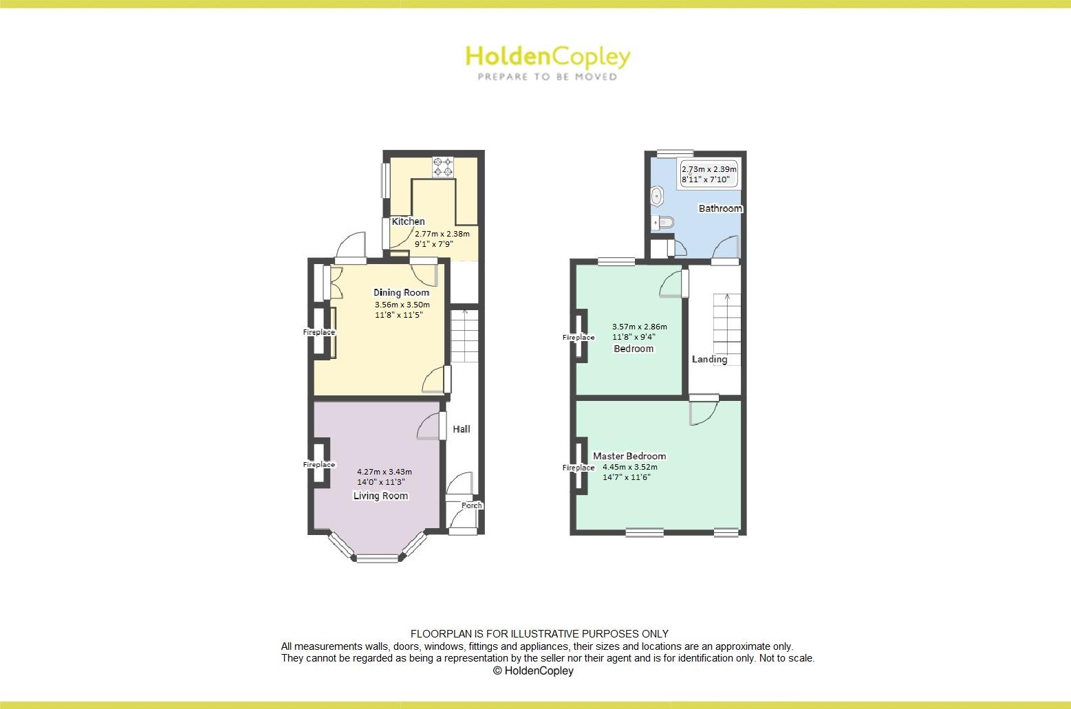 Byron Road, West Bridgford, Nottinghamshire NG2, 2 bedroom terraced