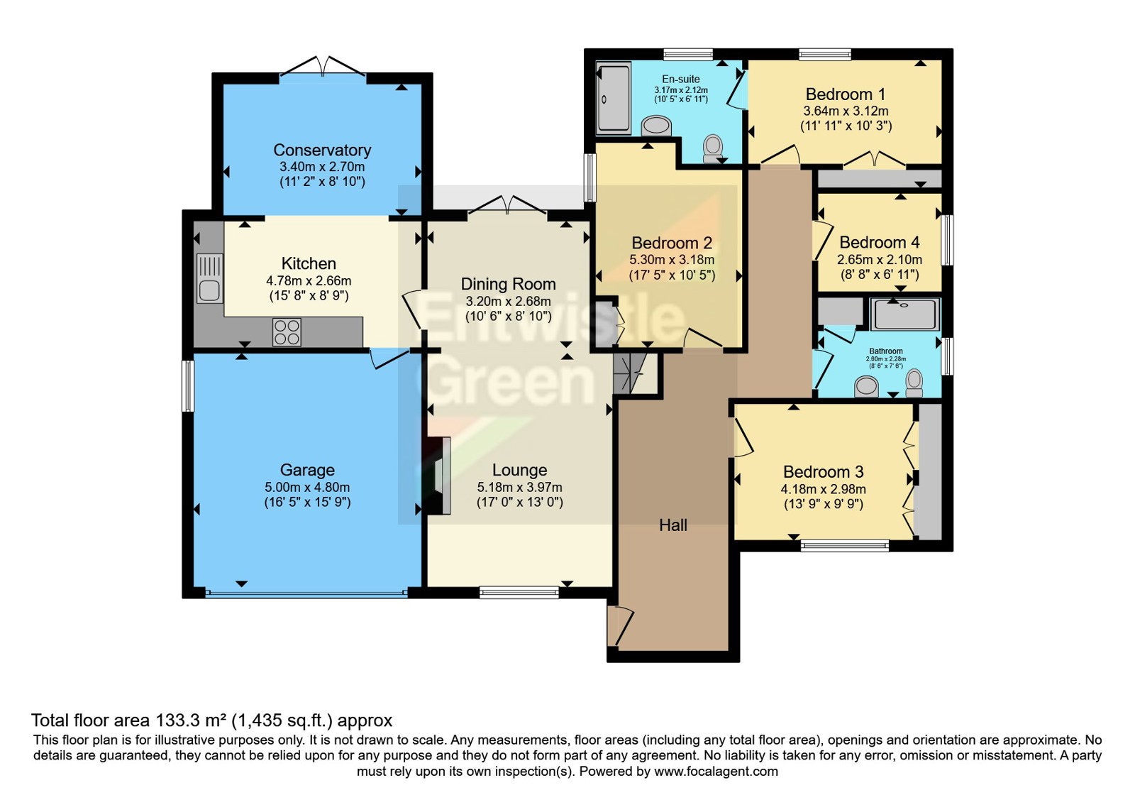 74, Green Meadows, Bolton floorplan