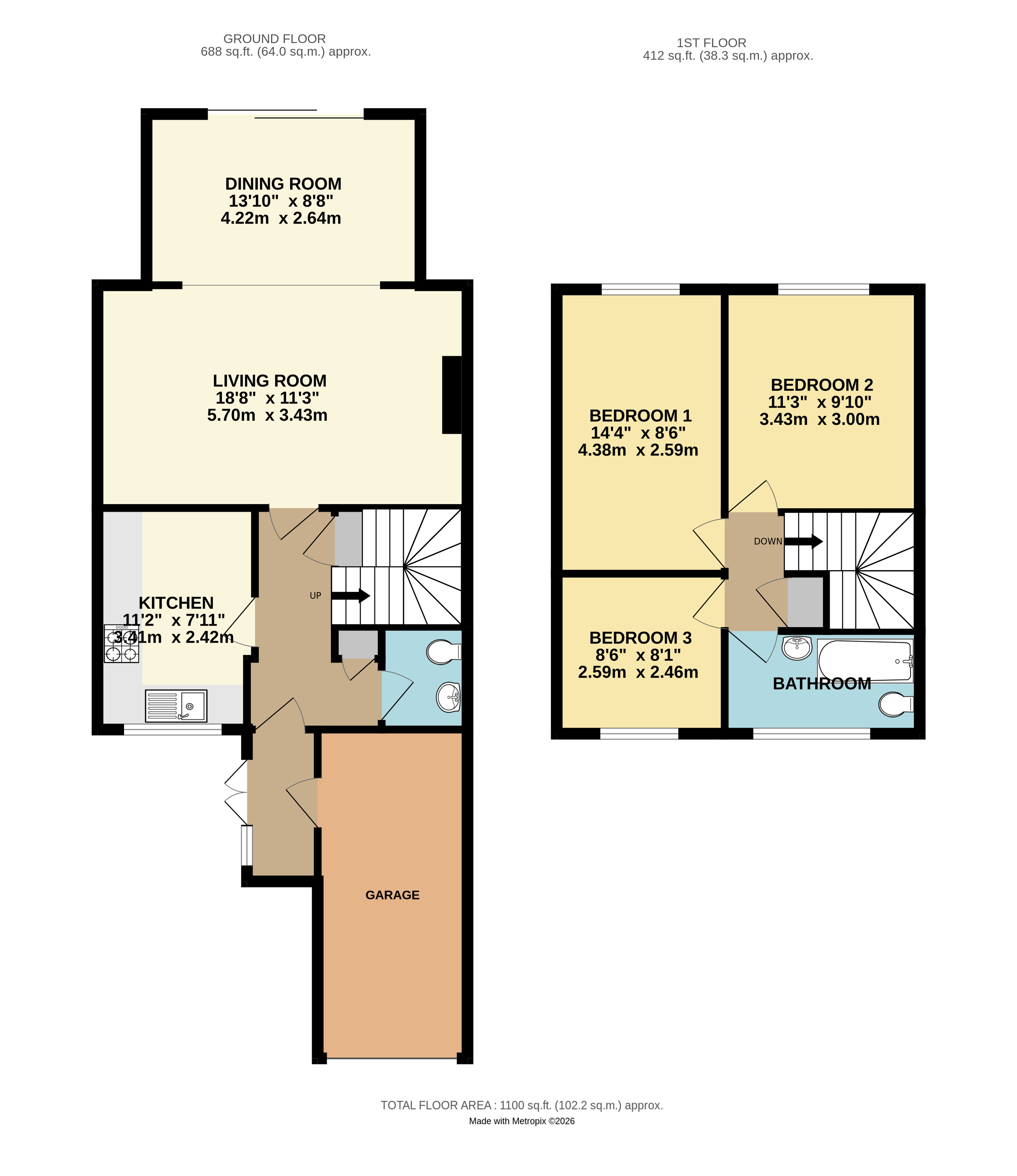 Cumberland Road, West Sussex floorplan