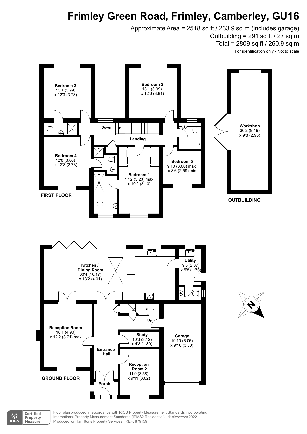52, Frimley Green Road, Frimley floorplan