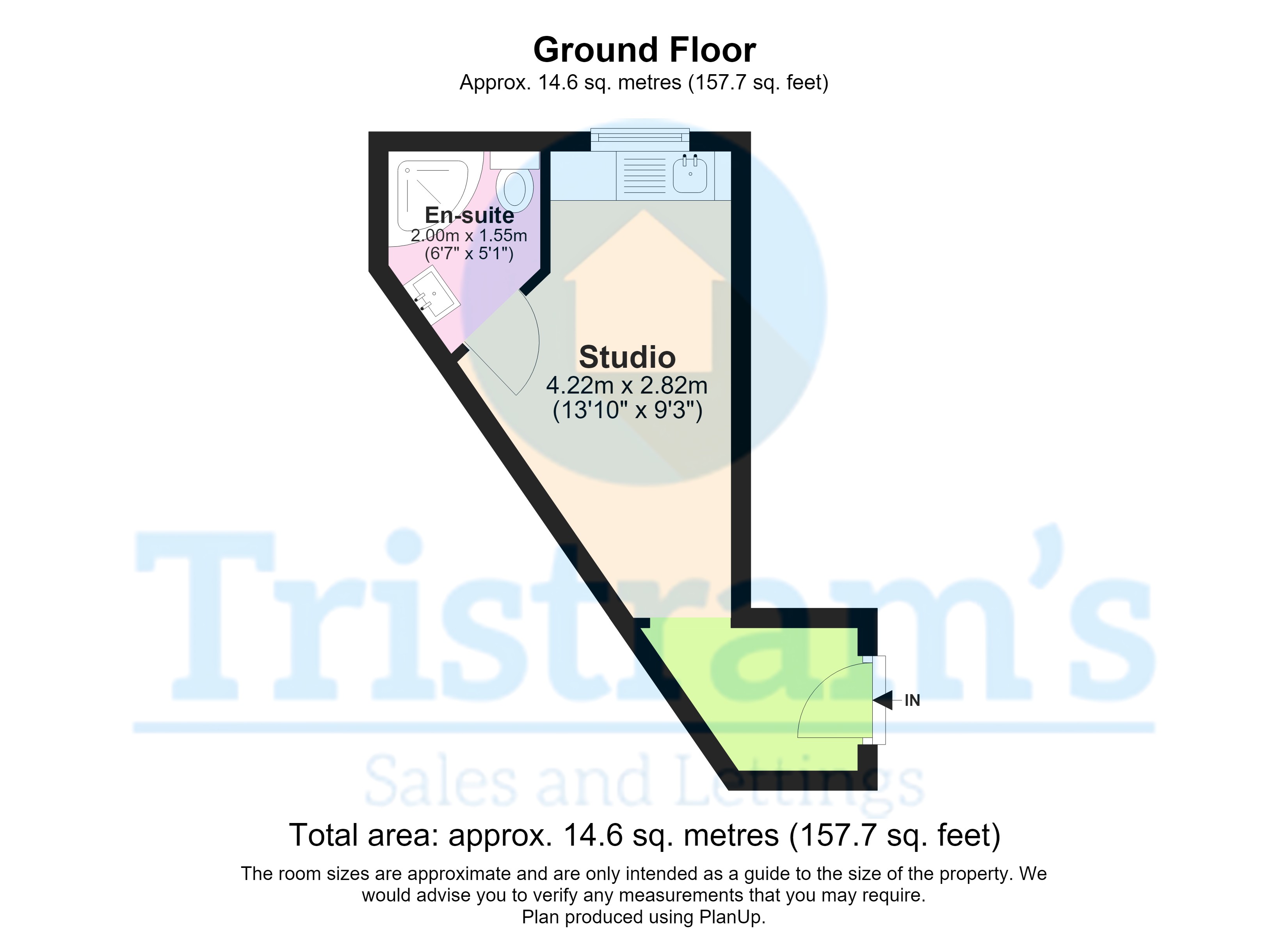Room 1, 87, Uttoxeter Old Road, Derby floorplan