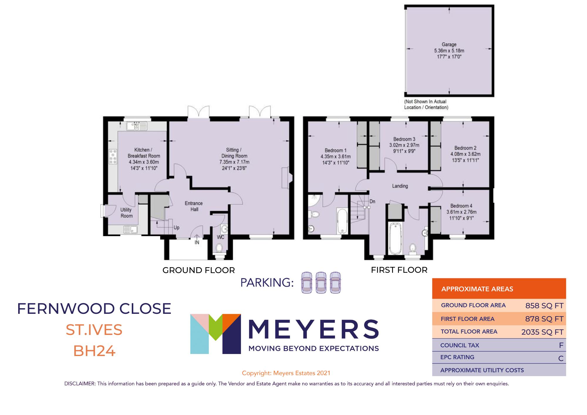 Fernwood Close, St Ives, Ringwood BH24, 4 bedroom detached house for