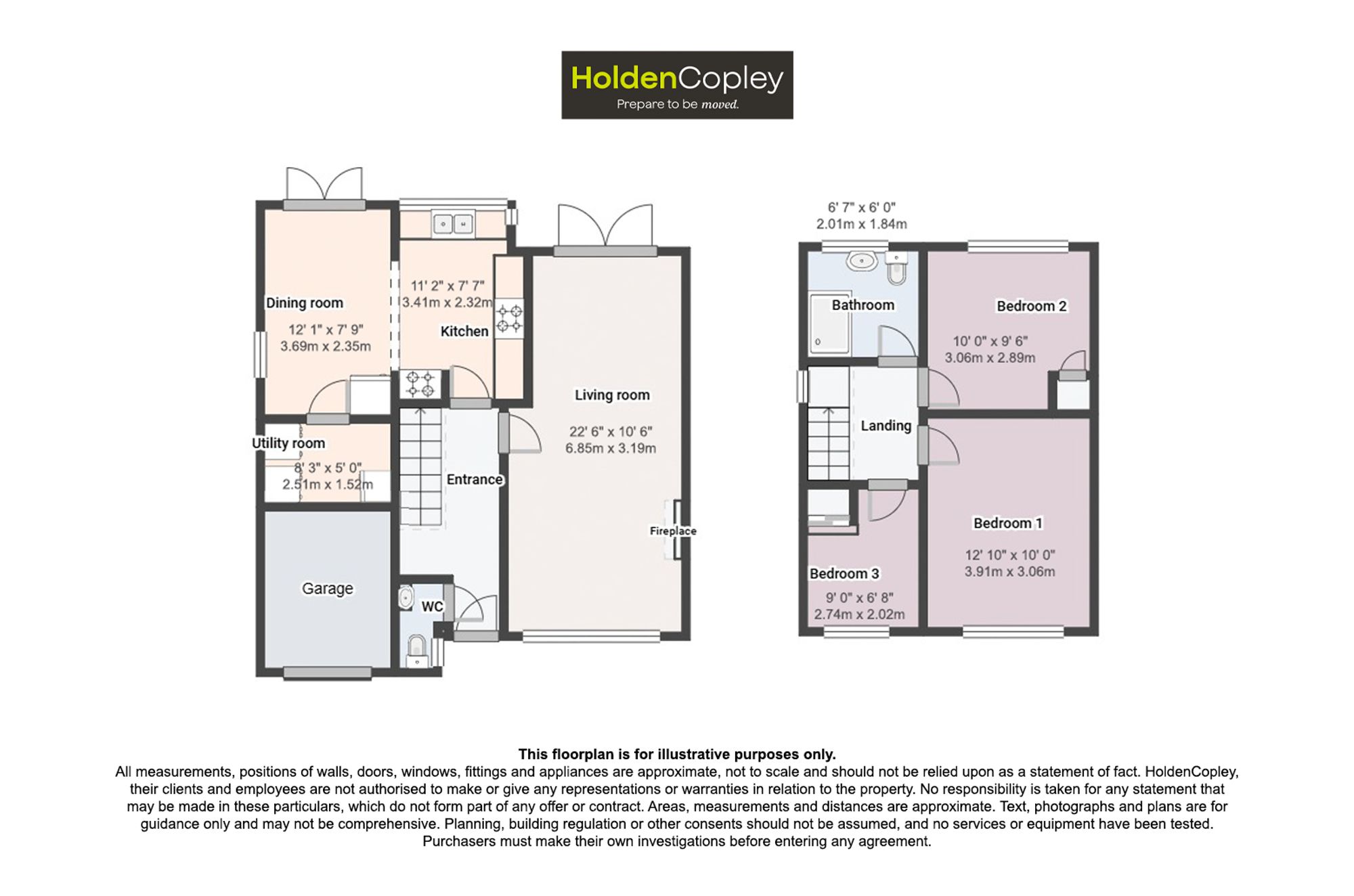 7 Pine Hill Close, Nottingham floorplan