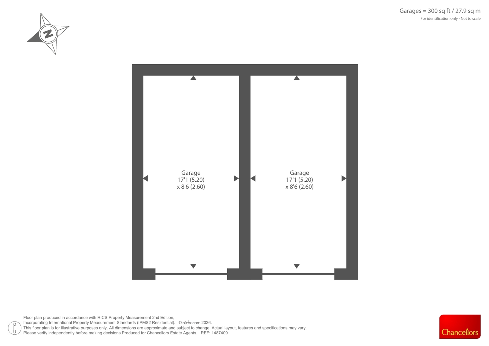85-89, Ossulton Way, Hampstead Garden Suburb floorplan