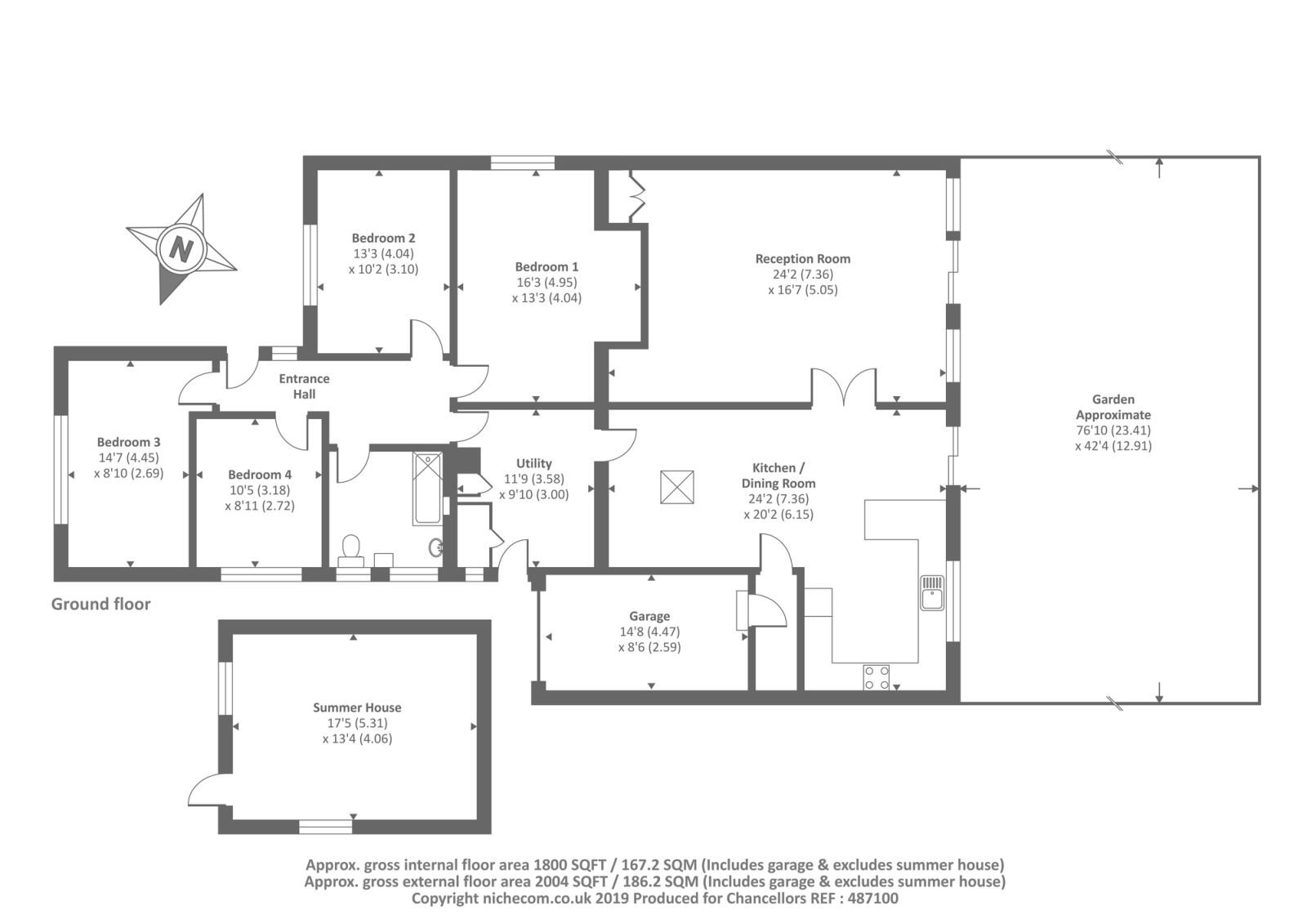 Yarnton, Oxfordshire OX5, 4 bedroom detached bungalow for sale