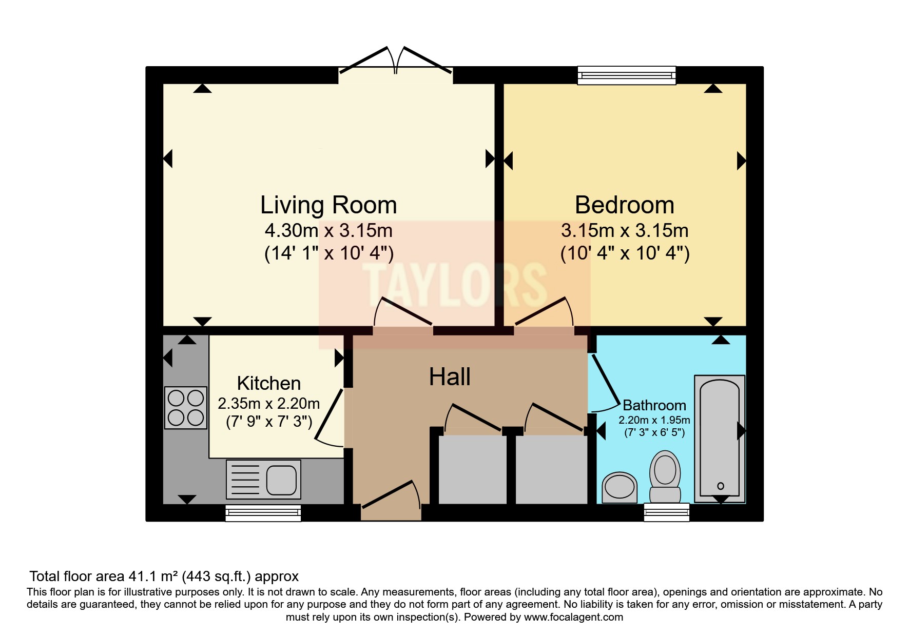 44, Buzzacott Lane, Milton Keynes floorplan