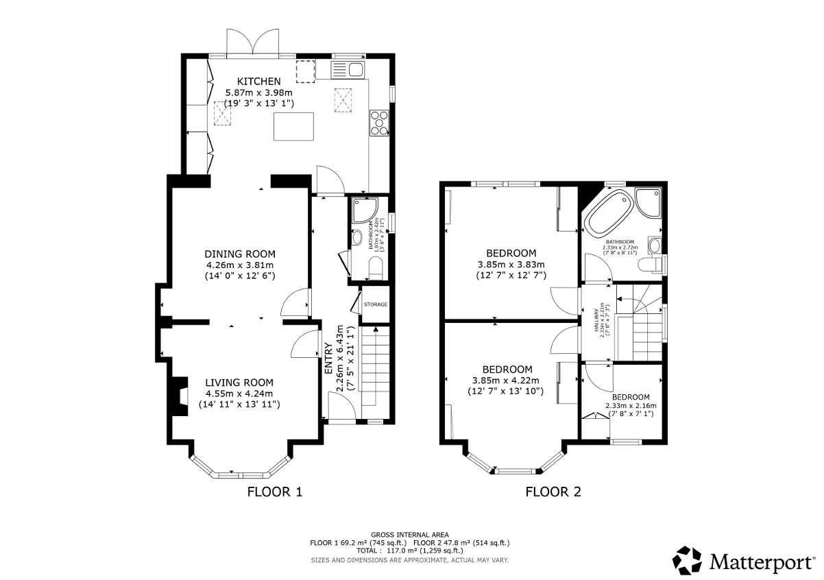 456, Shields Road, Motherwell floorplan