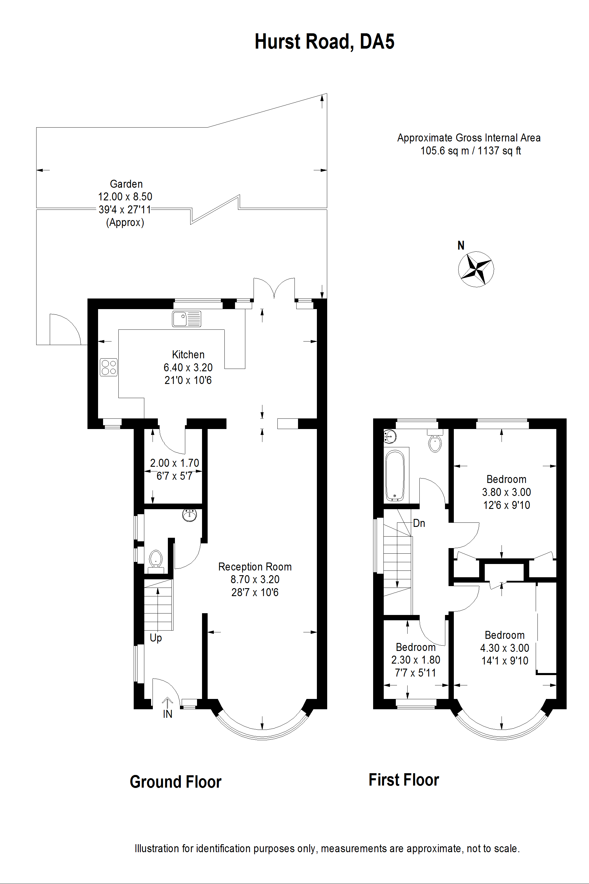 3 Bedrooms Semi-detached house for sale in Hurst Road, Bexley DA5