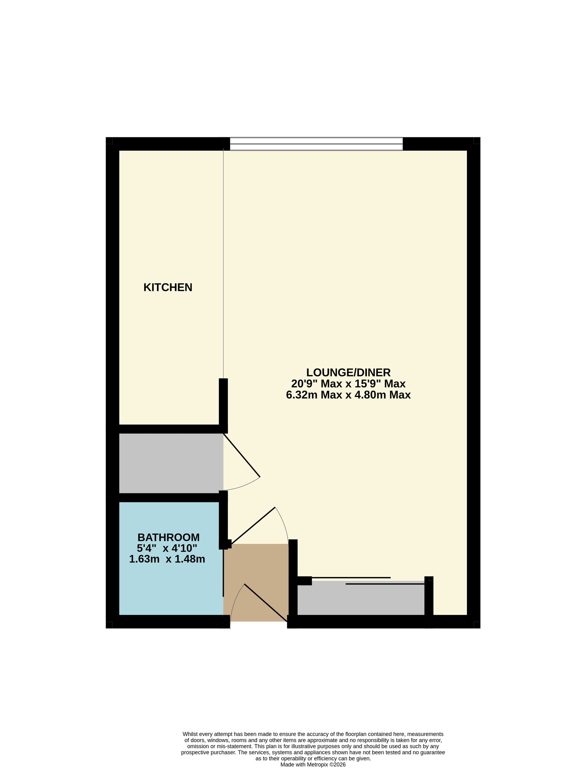 Flat 50 Rodney Court, Anson Drive, Sholing, Southampton floorplan