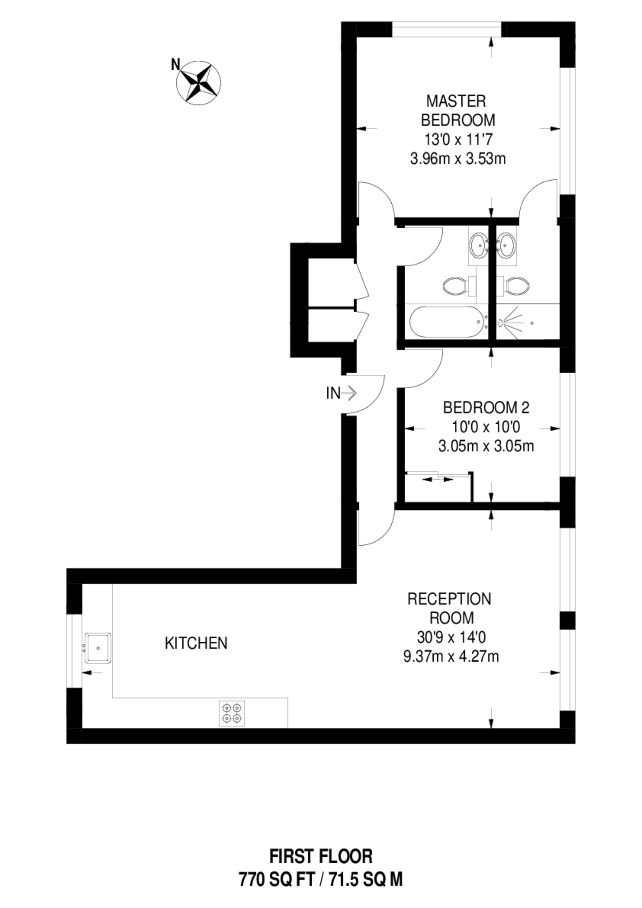Sly Street, Tower Hamlets floorplan