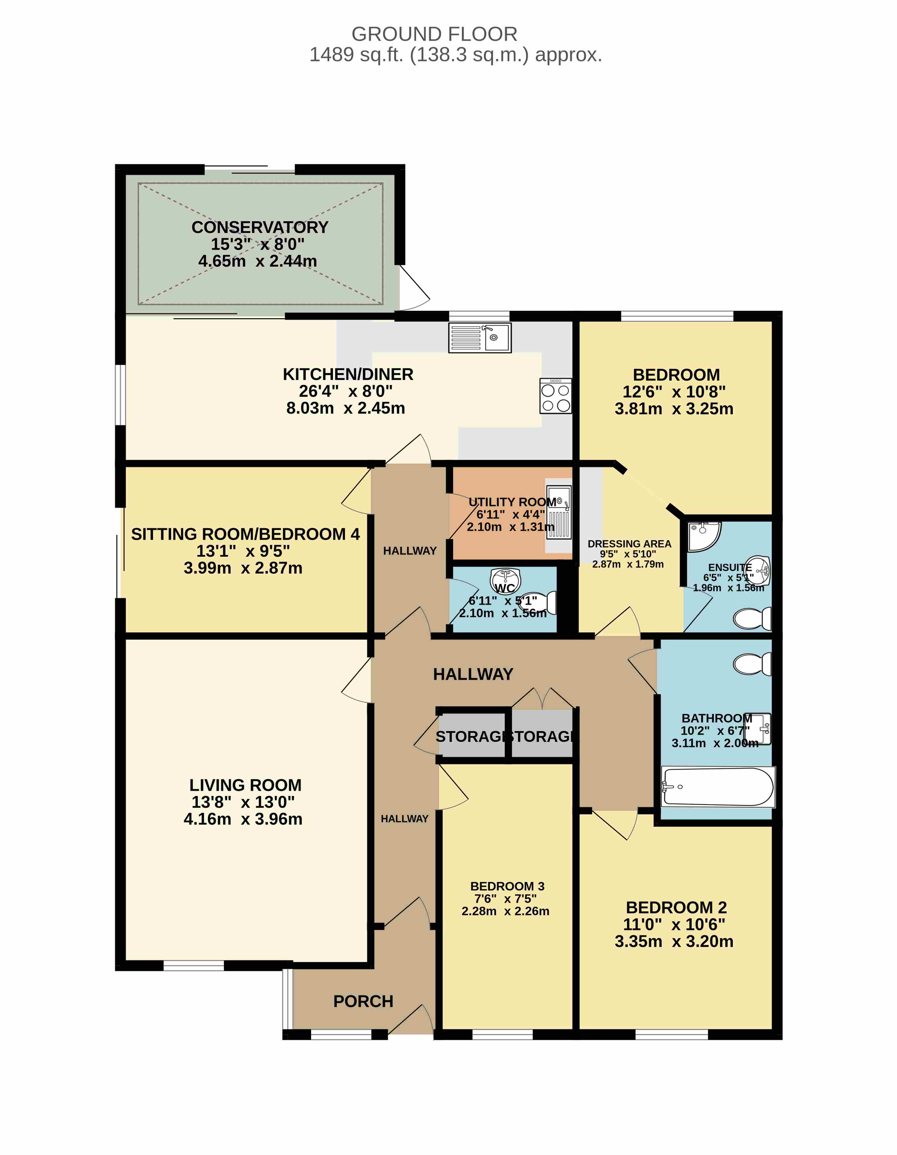22, Clyst Valley Road, Exeter floorplan
