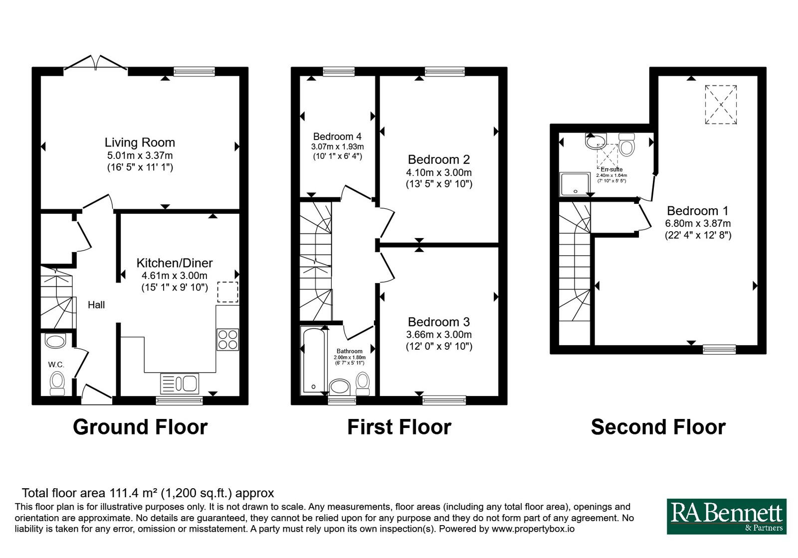 14, Cooper Crescent, Warwickshire floorplan