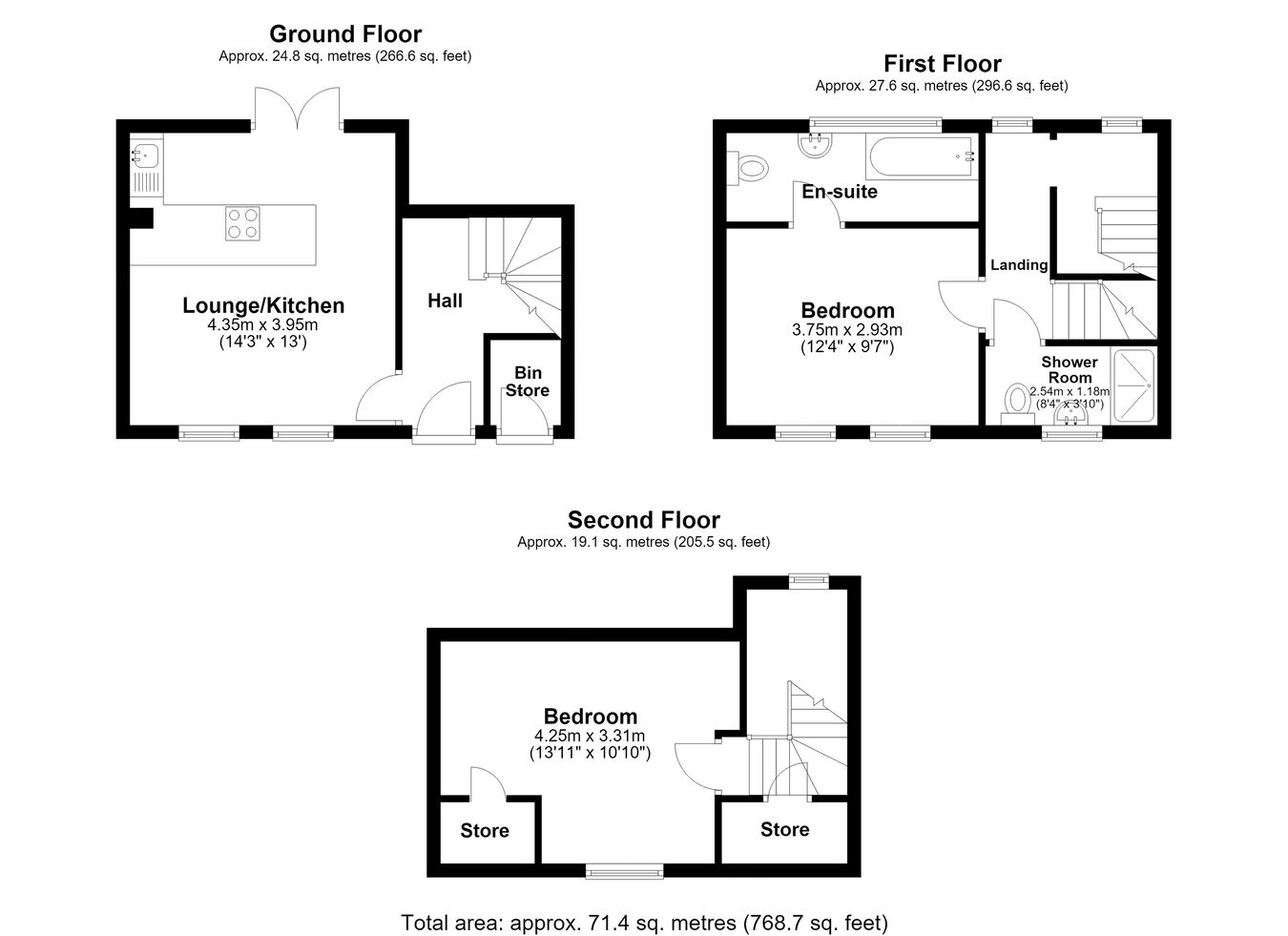 The Mews, Geraldine Road, Folkestone floorplan