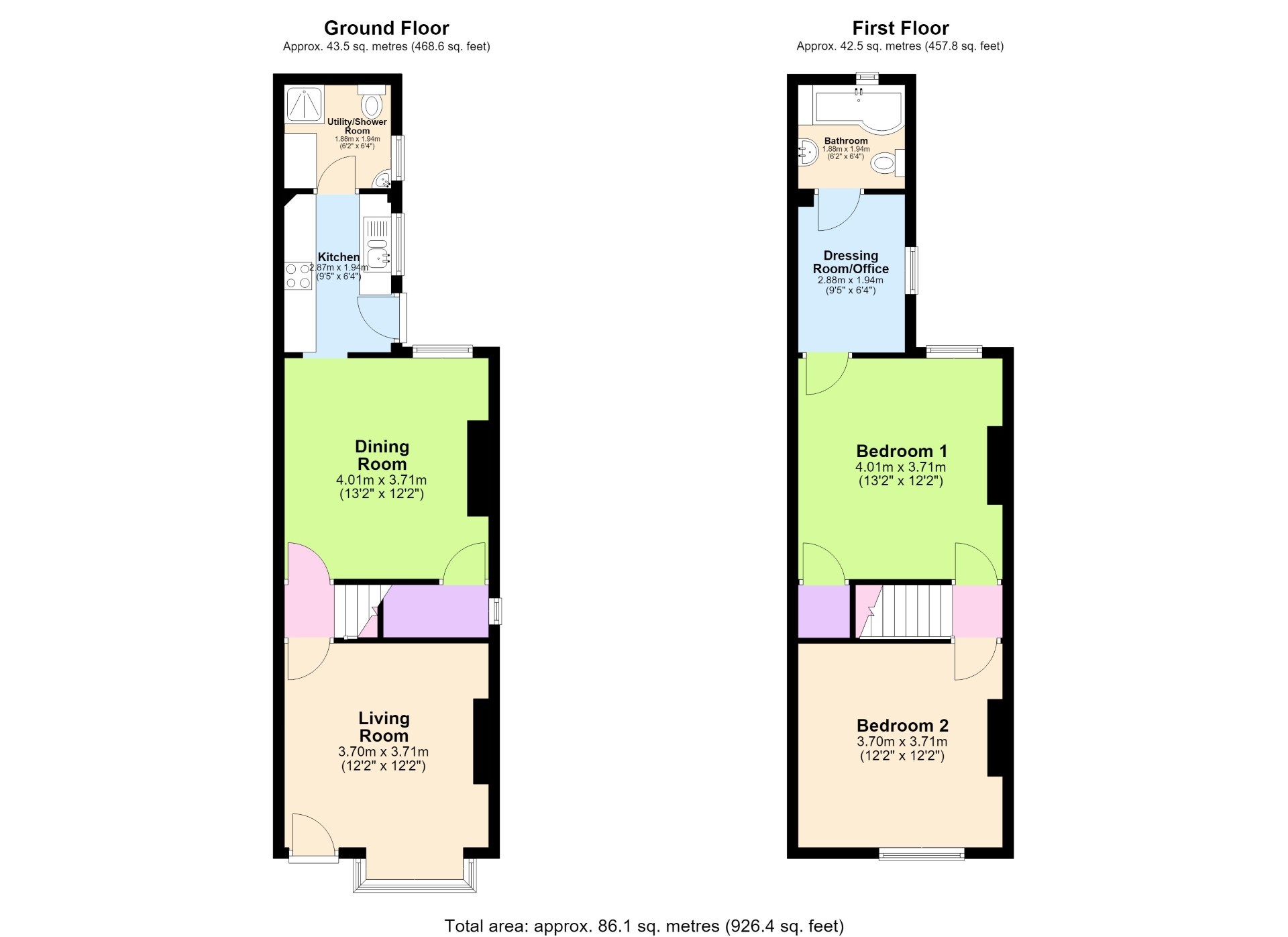 5, Market Street, ALFRETON floorplan