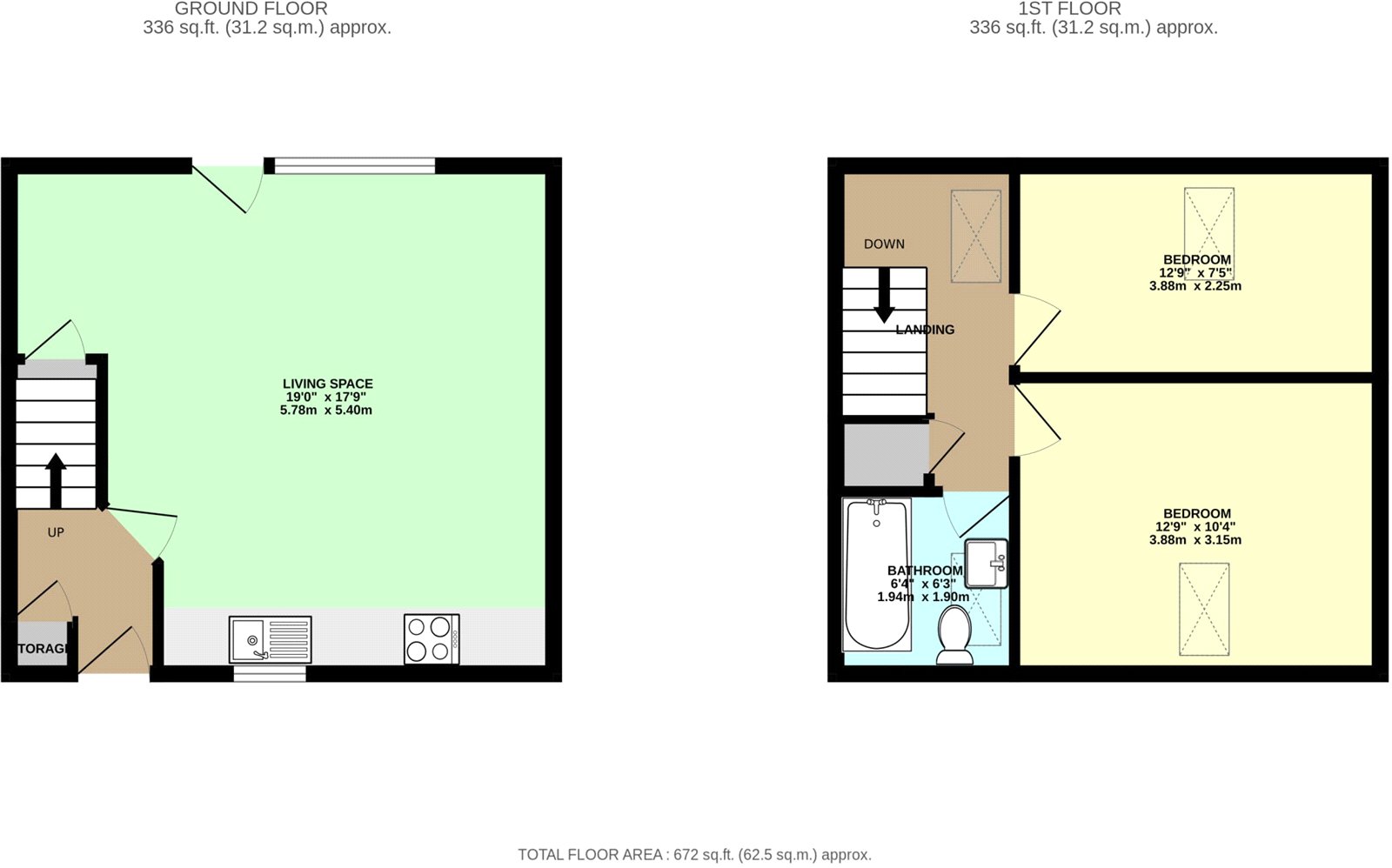 4 Salix Cottages,, Wigginton Road, York floorplan