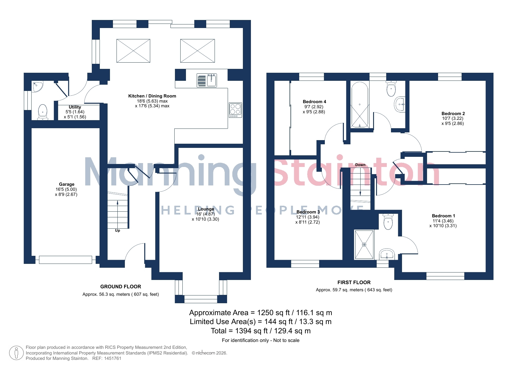 11, Oswalds Green, Leeds floorplan