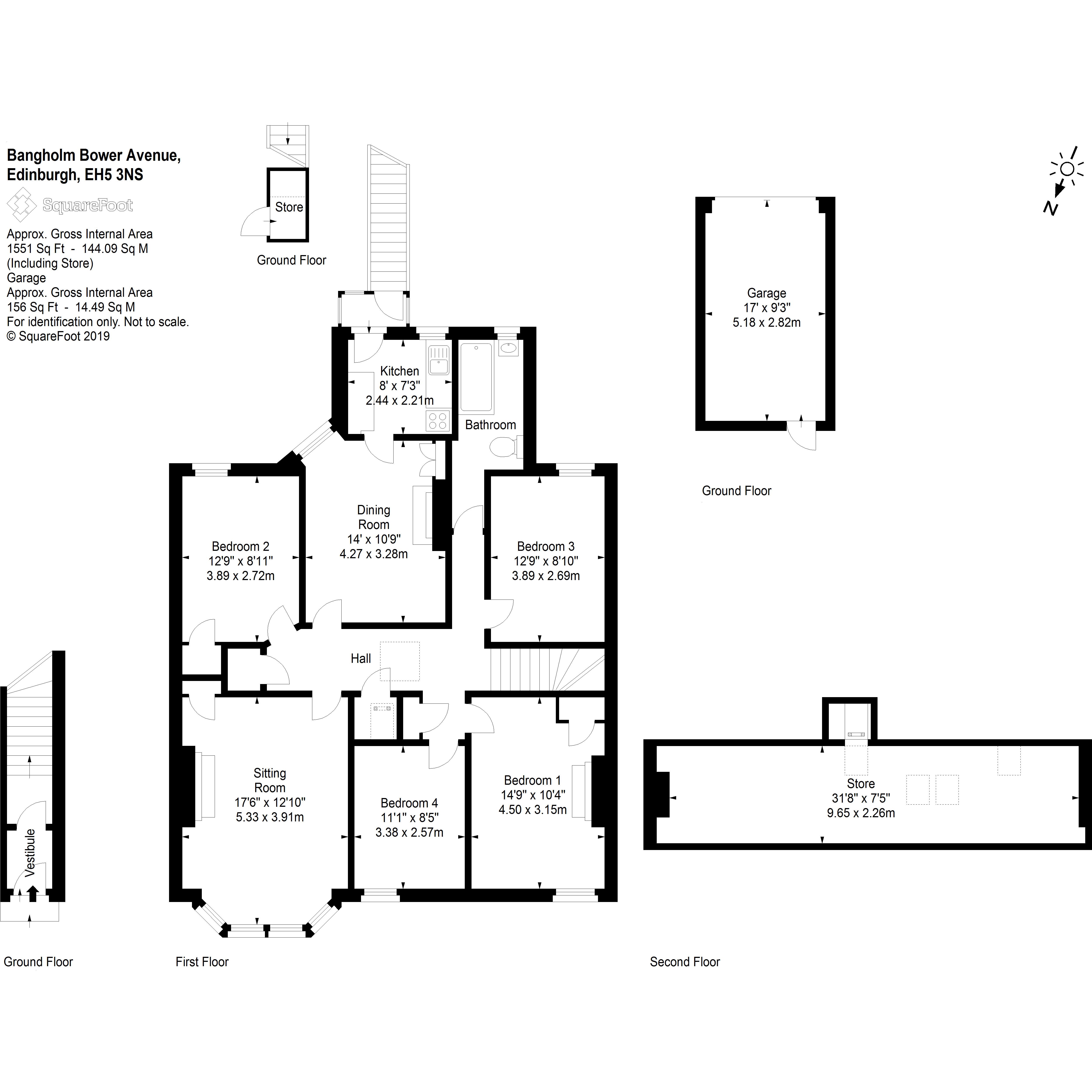 4 Bedrooms Flat for sale in 20 Bangholm Bower Avenue, Trinity EH5