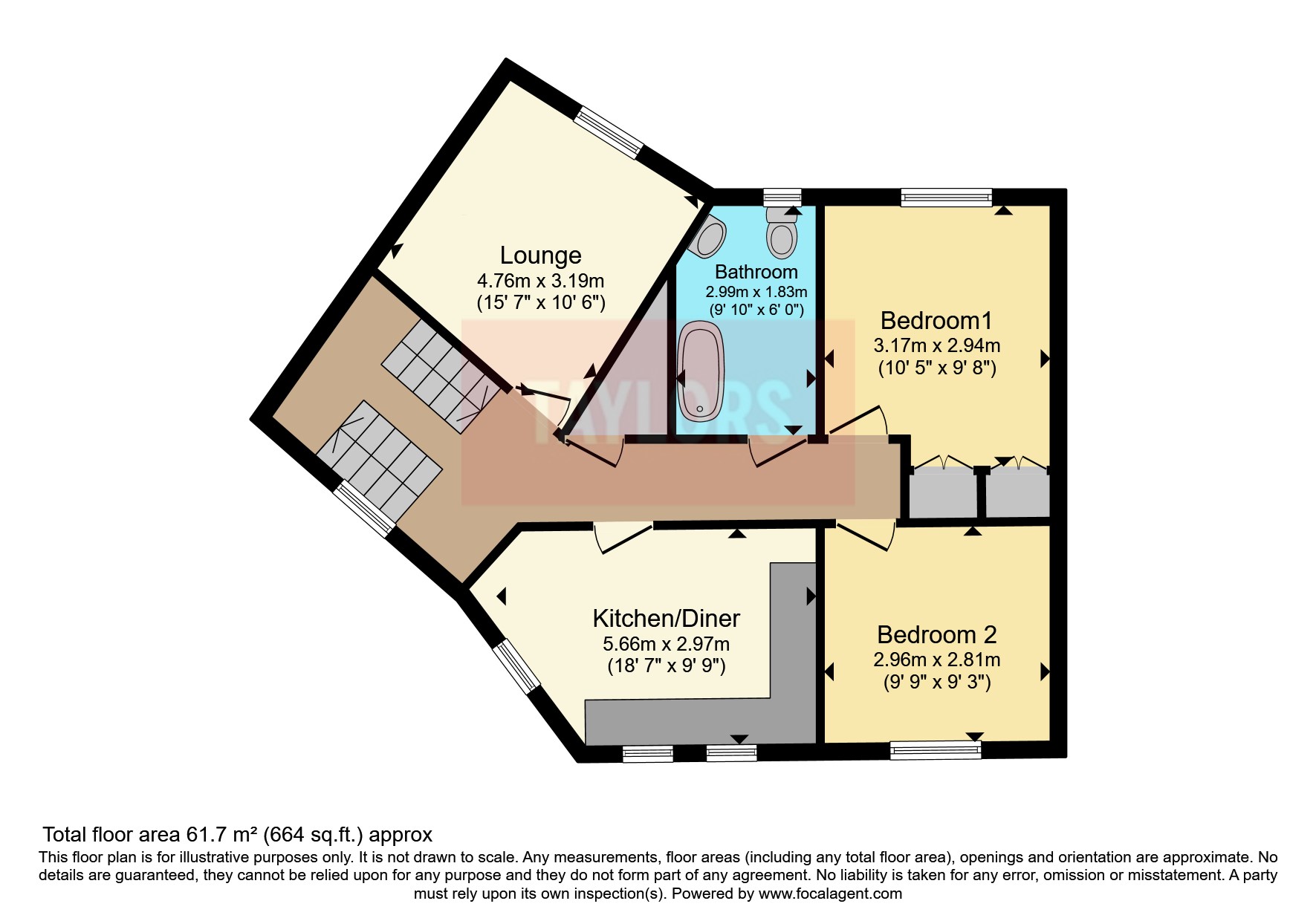 179, Champs Sur Marne, Bristol floorplan