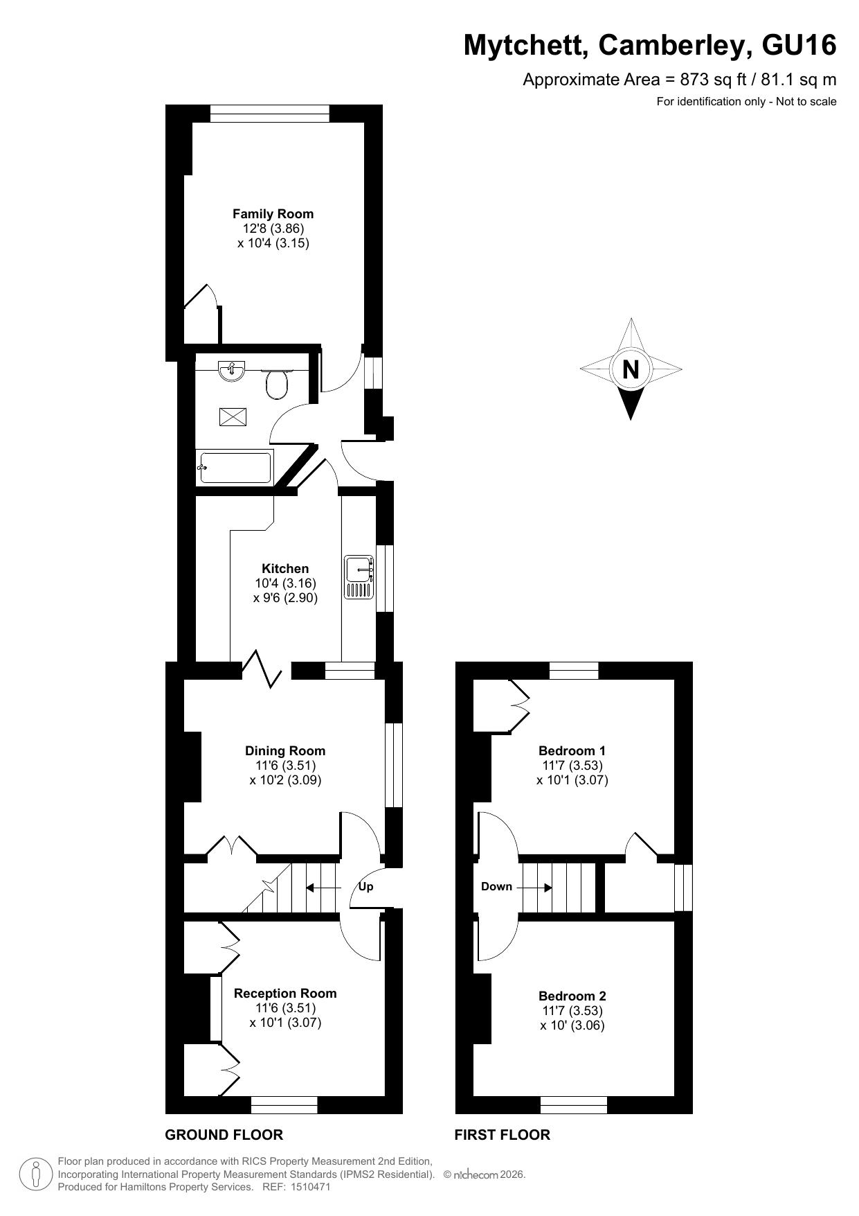 6, Rorkes Drift, Camberley floorplan