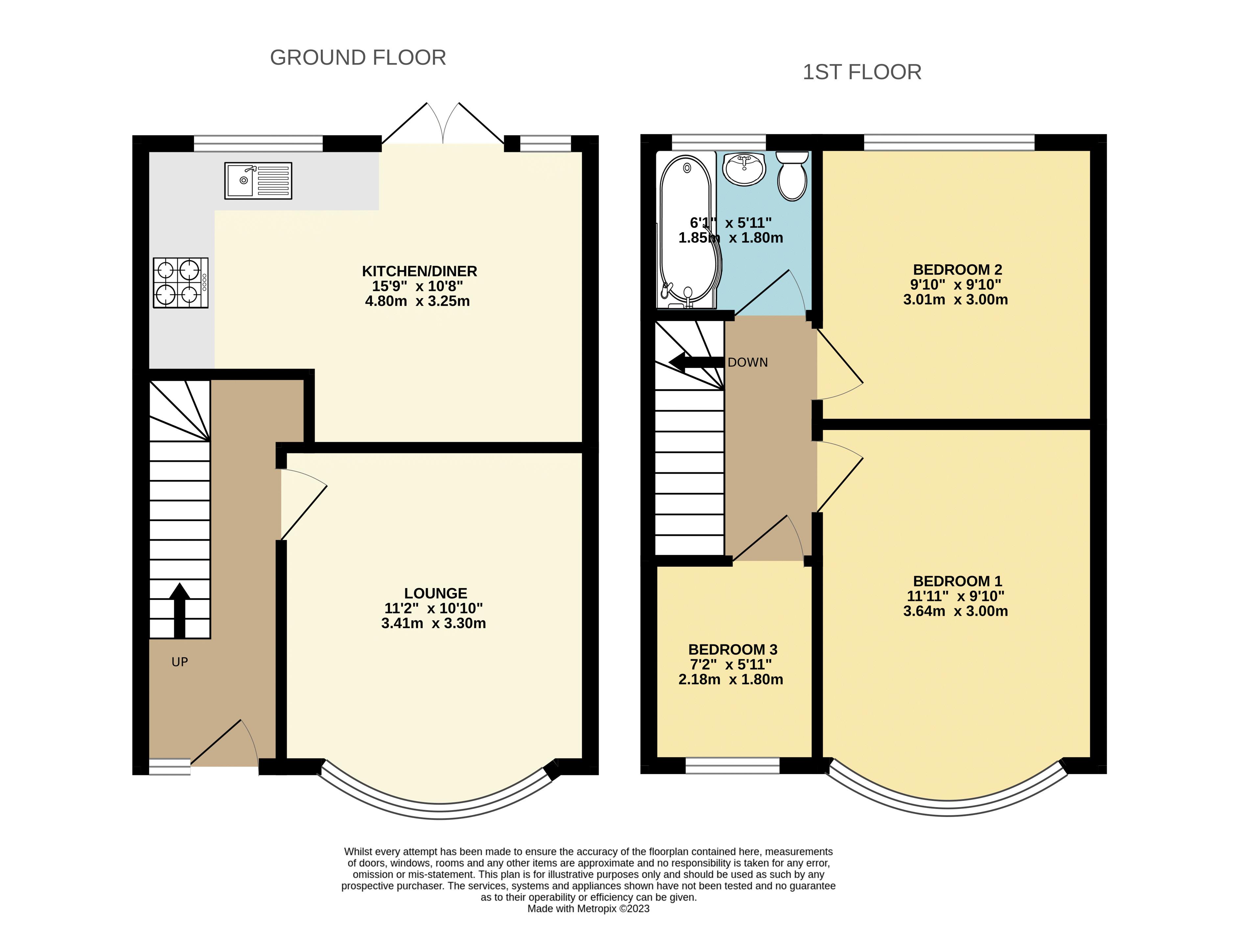 18, Ely Road, Southend-On-Sea floorplan
