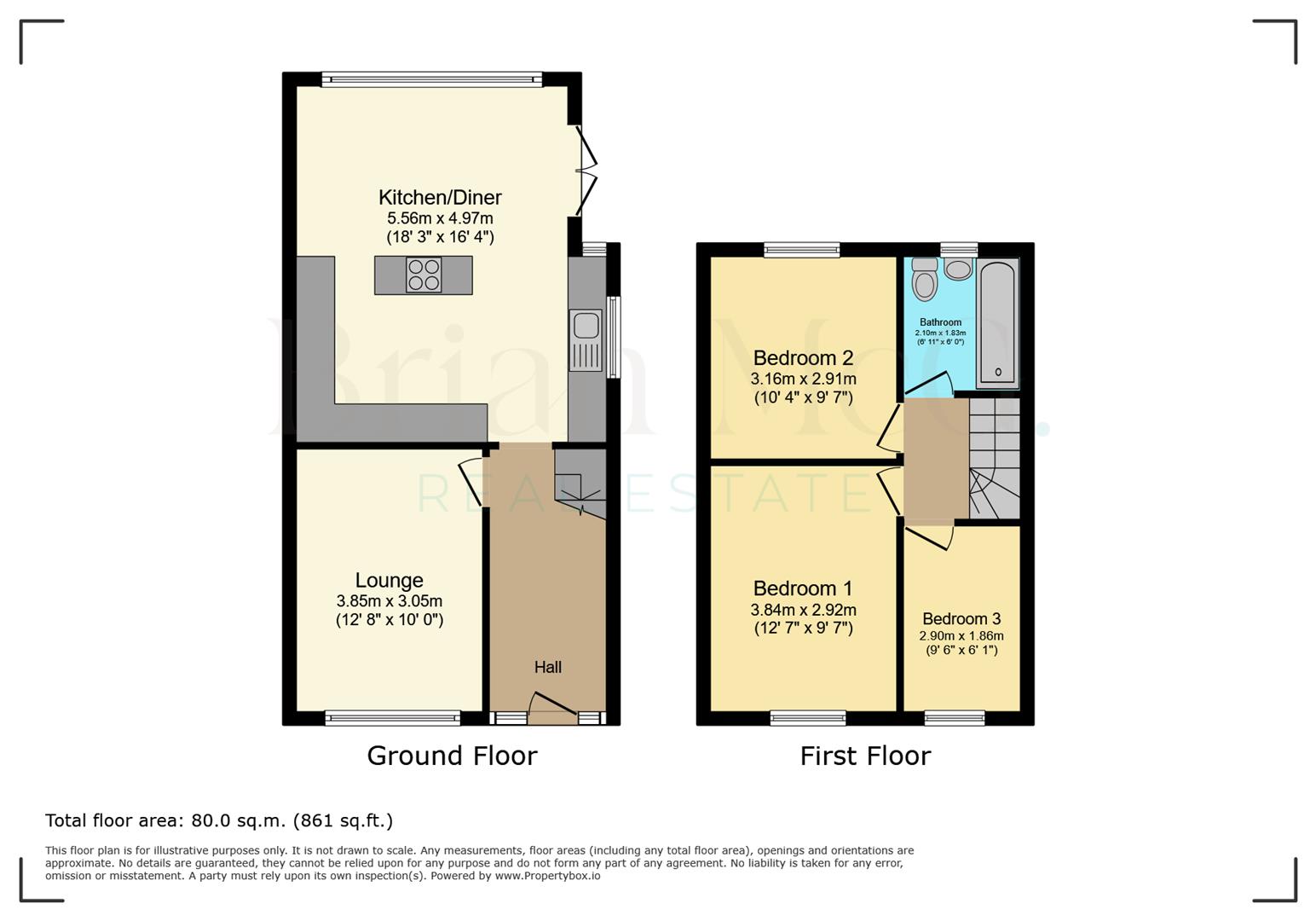 37, Pantolf Place, Rugby floorplan