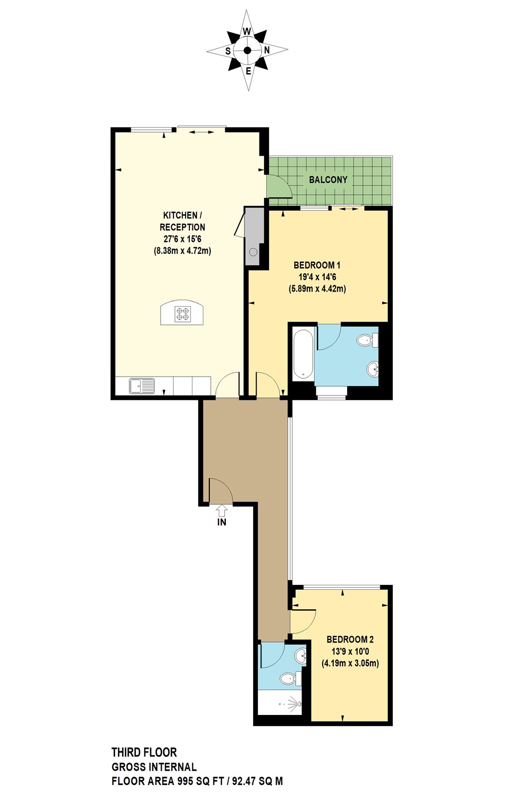 2 Bedrooms Flat for sale in Century Quarter House, 25 Downham Road, London N1