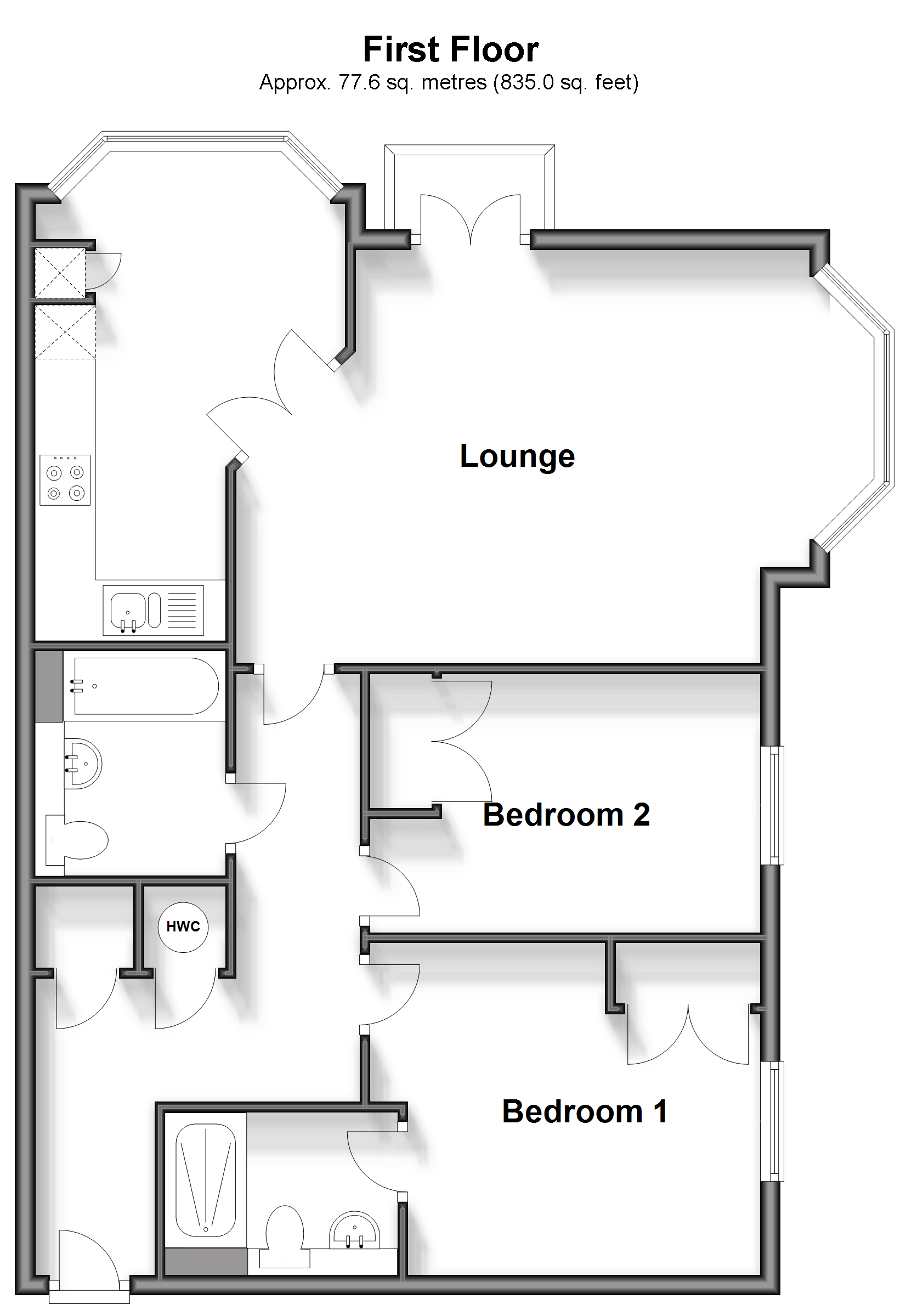 Martlet House, Durrants Drive, Faygate floorplan