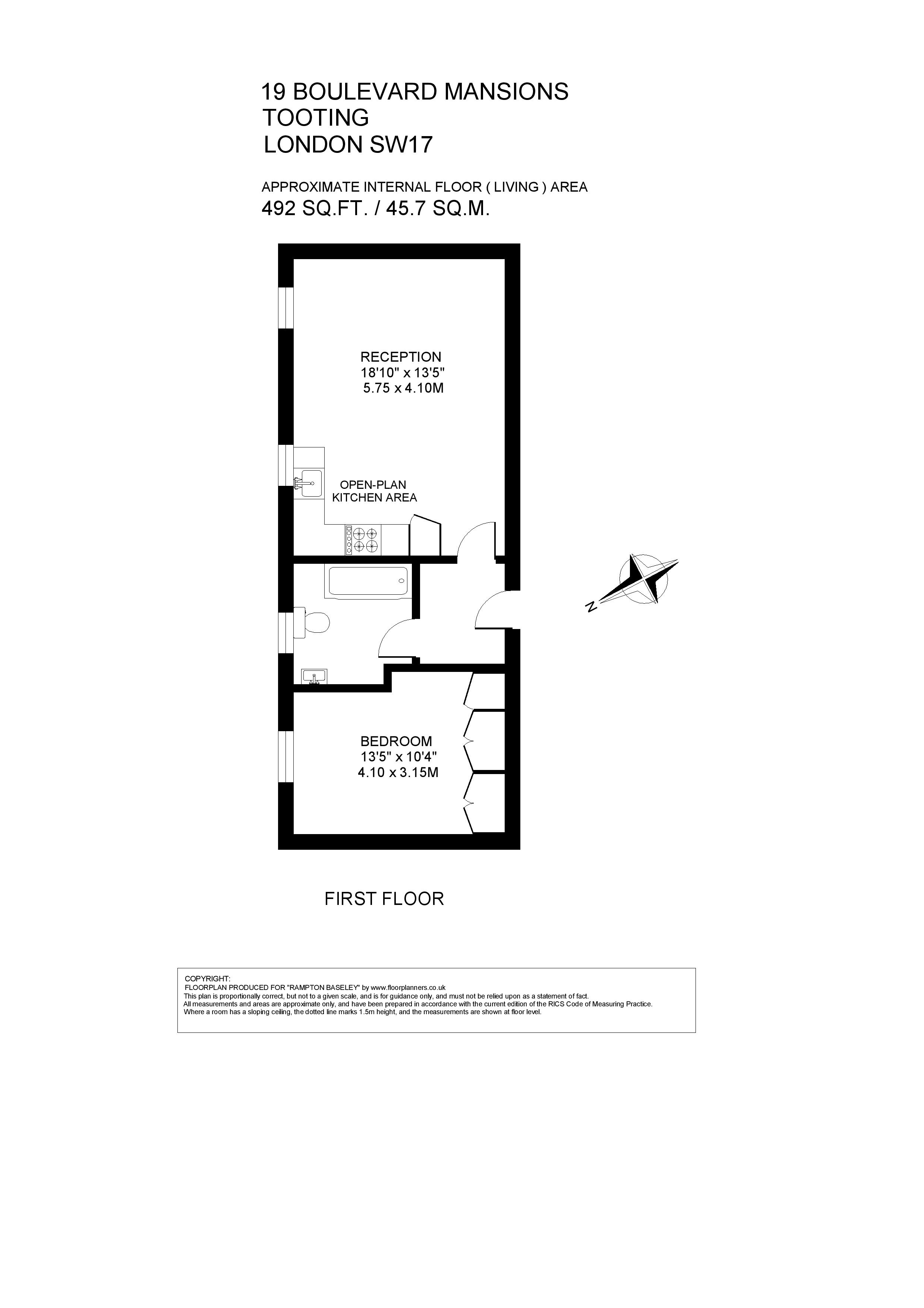 Balham High Road, SW17 floorplan