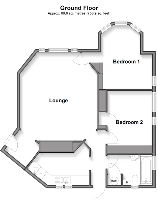 Warren Road, Crowborough floorplan