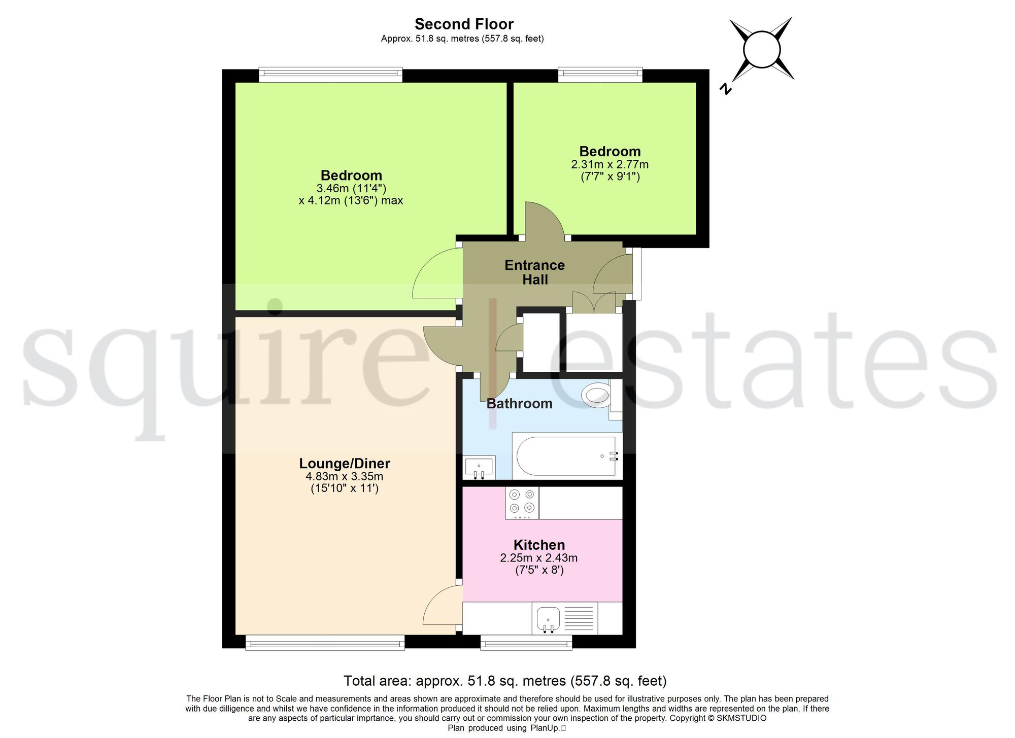 2 Datchet Close, Hemel Hempstead floorplan
